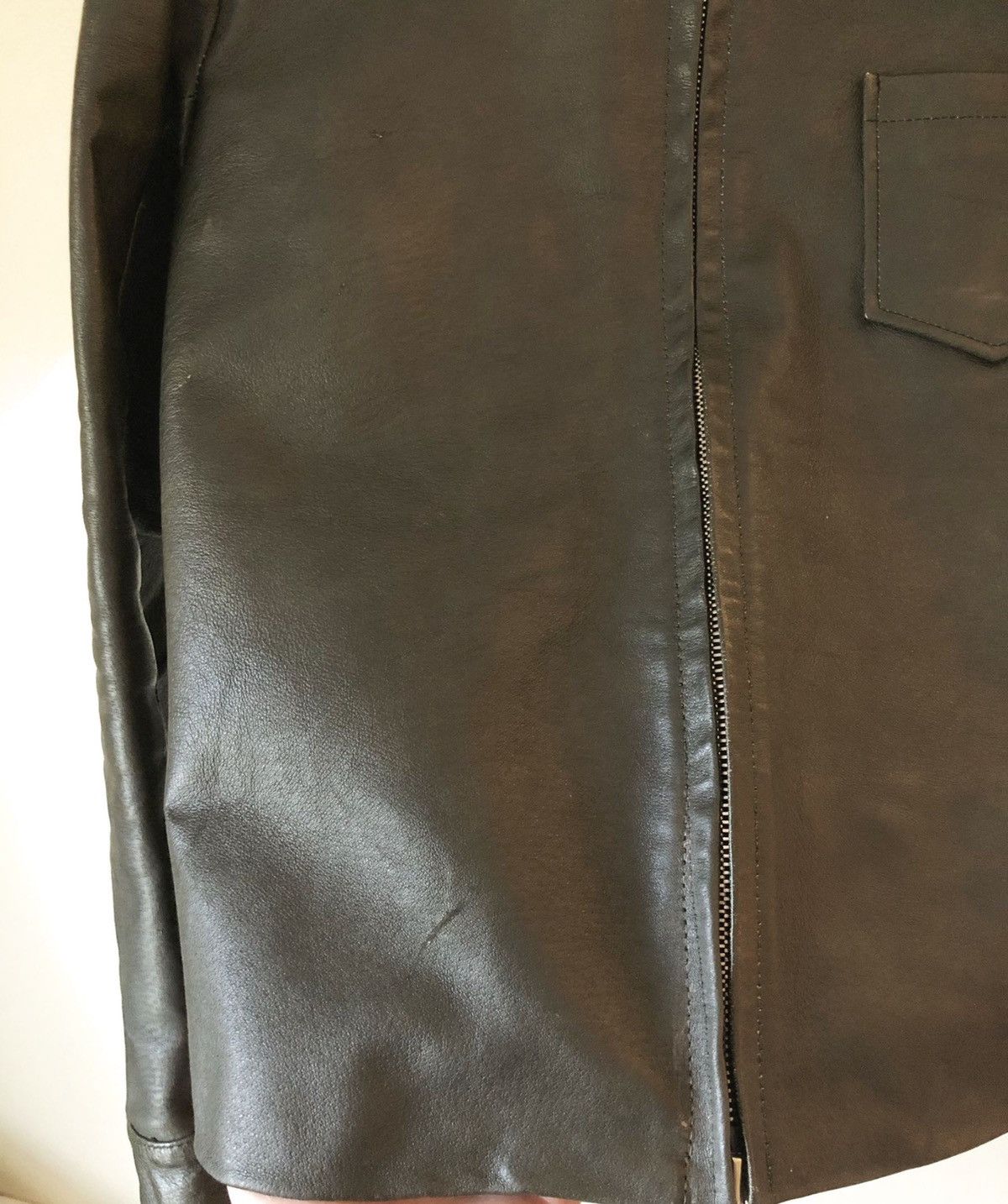 Carol Christian Poell CCP 54 2010 Horse Leather Jacket | Grailed