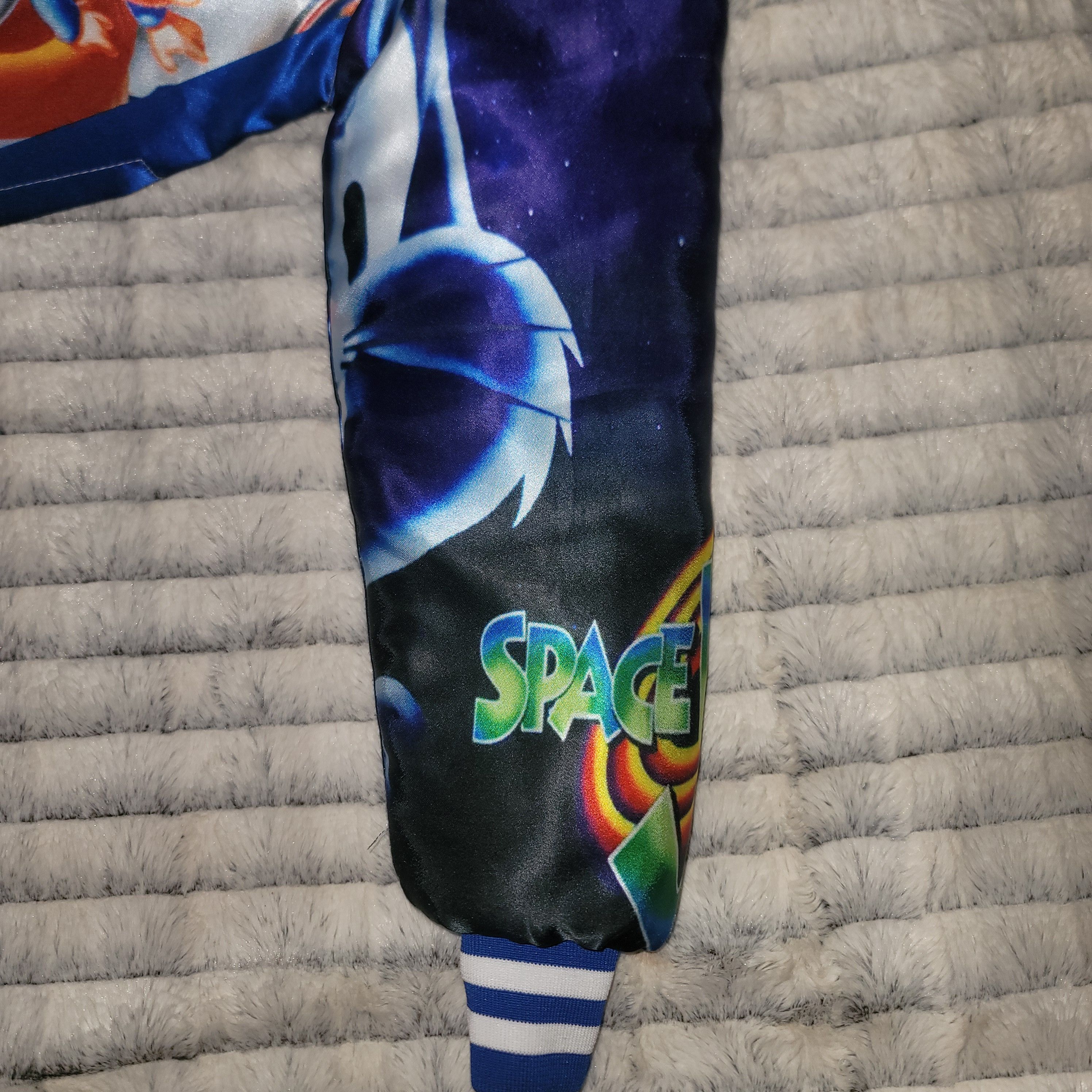 Other DIMIROUGE Kids Space Jam Bomber Jacket, **BOYS 6 - 7** Size US S / EU 44-46 / 1 - 7 Thumbnail