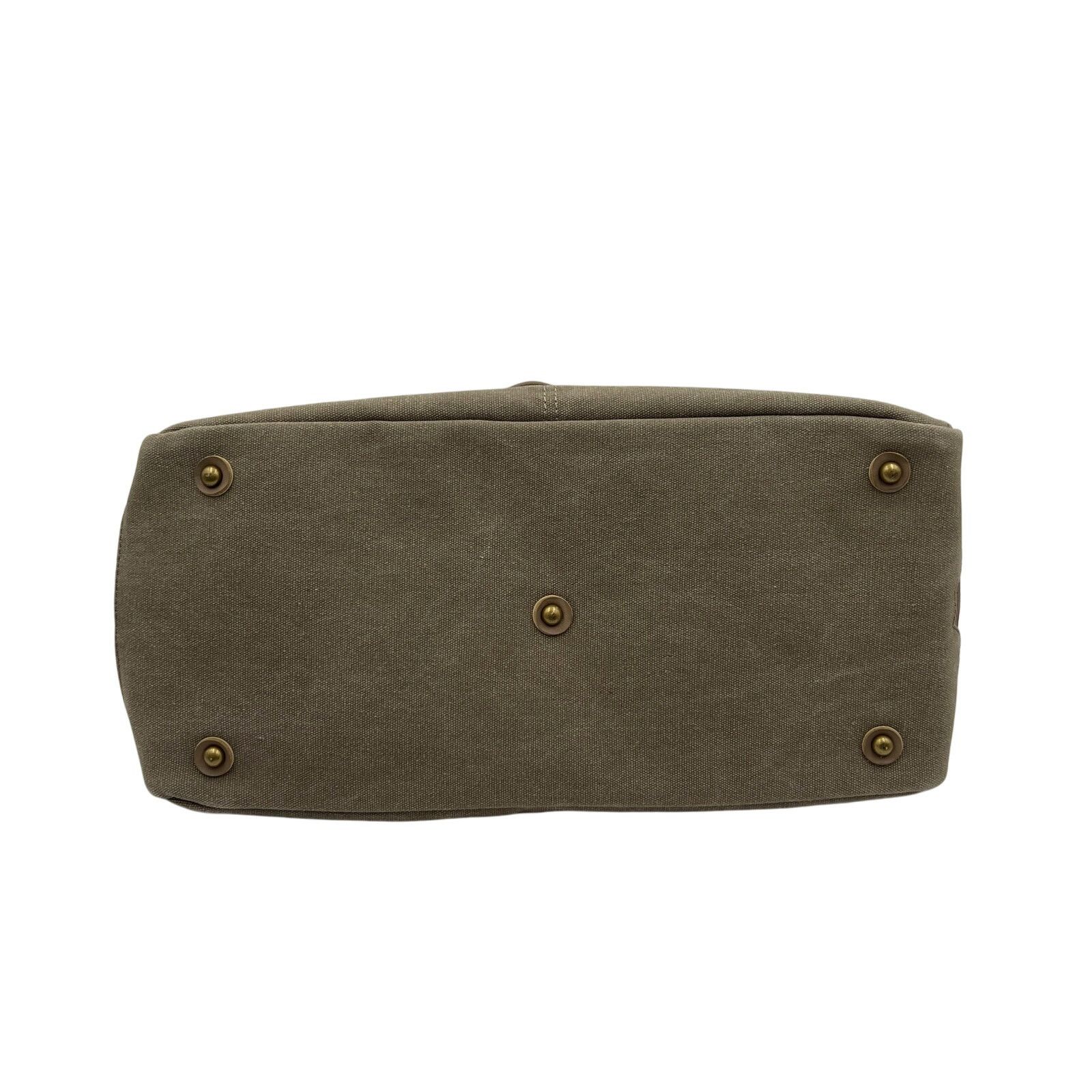 Other J. Fold Canvas Duffle Gray Overnighter Weekender Bag Size ONE SIZE - 10 Thumbnail