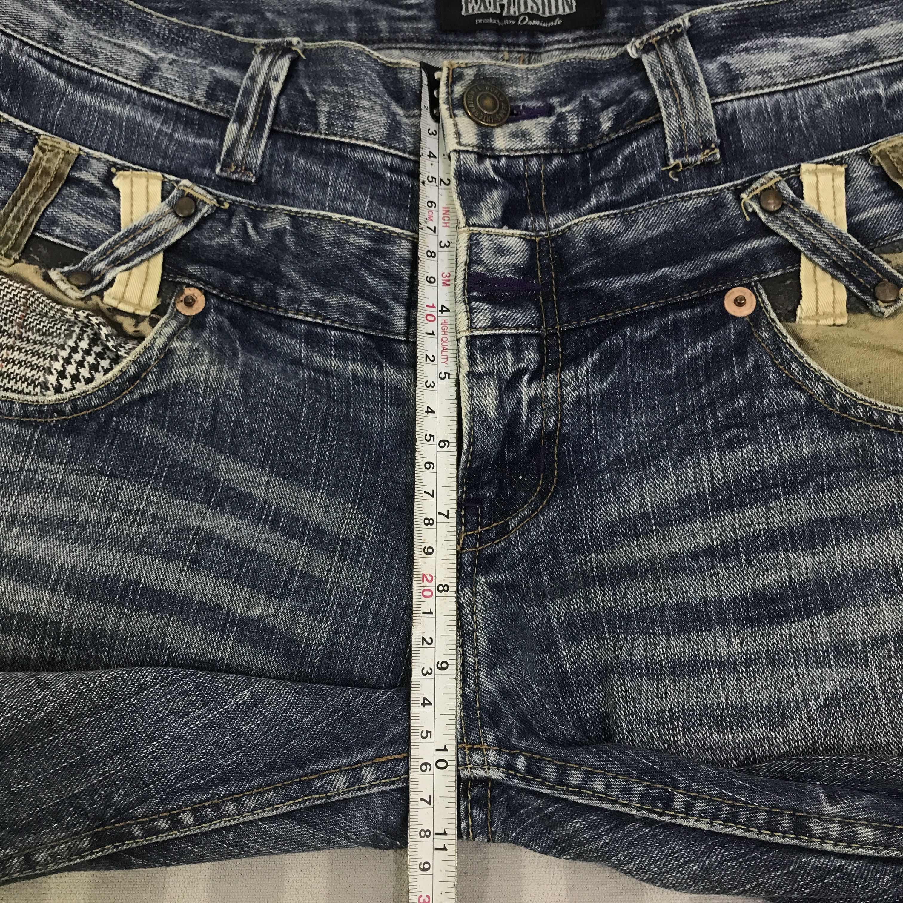 Japanese Brand Vintage japan design Jeans denim pants K130B16 Size US 33 - 8 Thumbnail