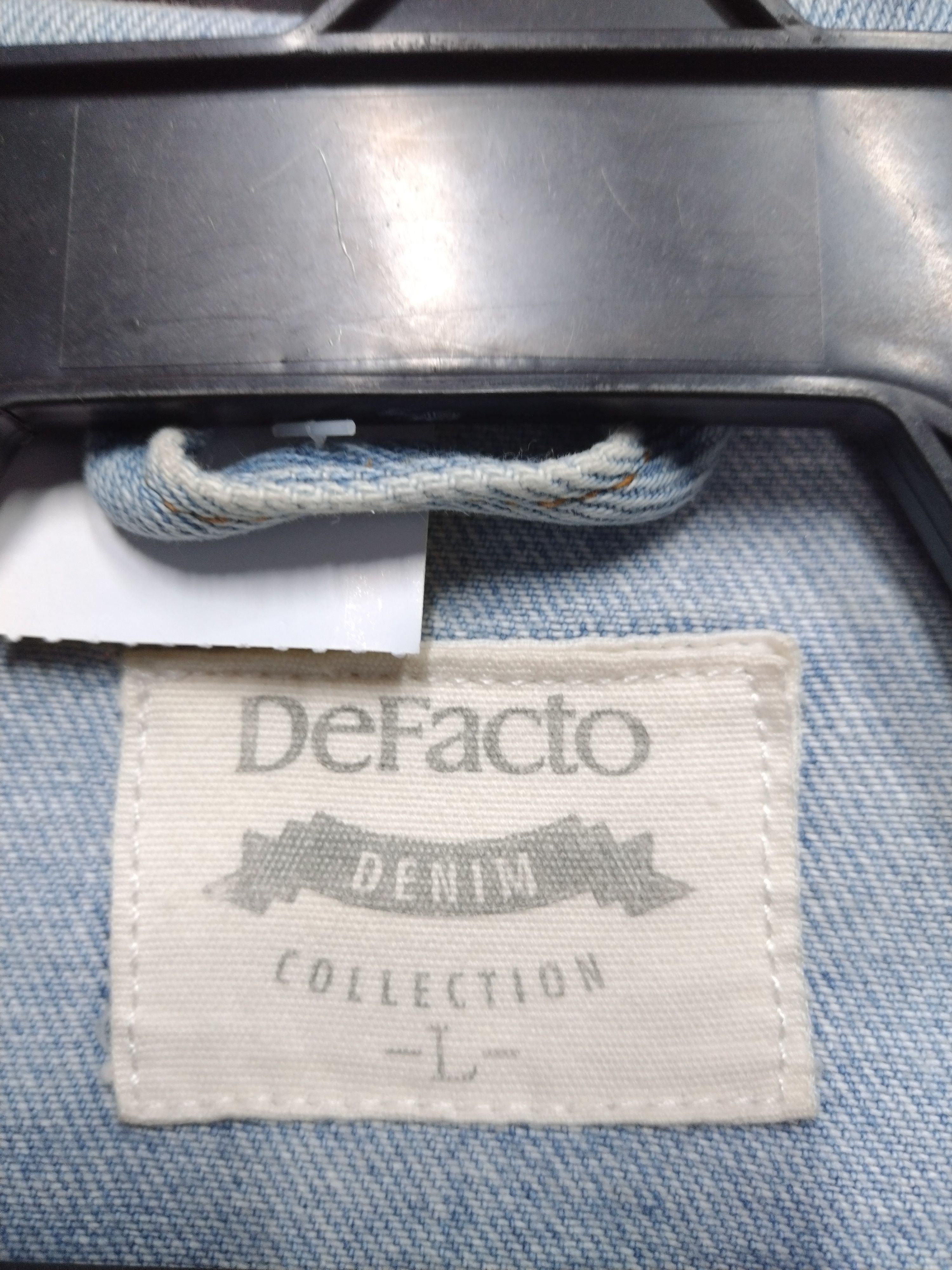 Seditionaries Vintage Distressed Design embroidered De Facto Denim Jacket Size L / US 10 / IT 46 - 10 Thumbnail