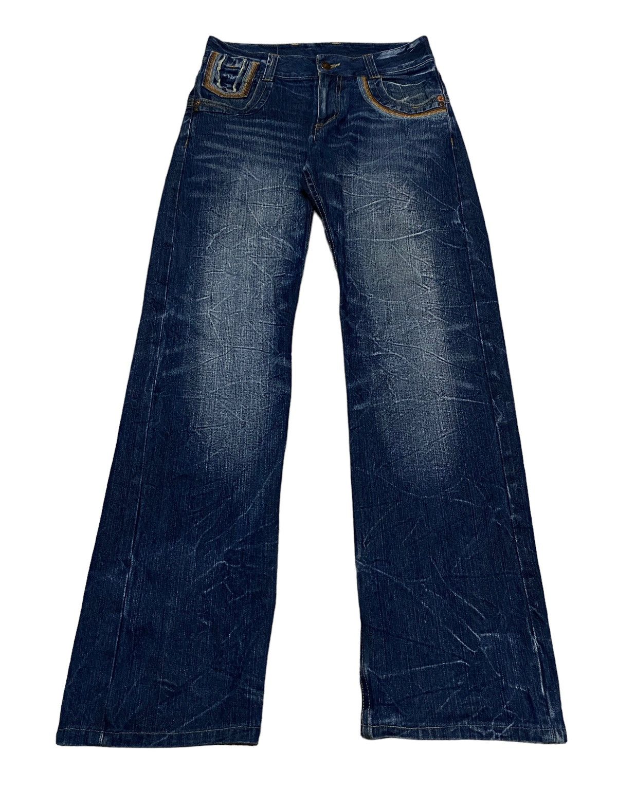 If Six Was Nine × Japanese Brand Rare Design Vintage Japanese Brand Sauch Bon Jeans 2000s Size US 32 / EU 48 - 1 Thumbnail