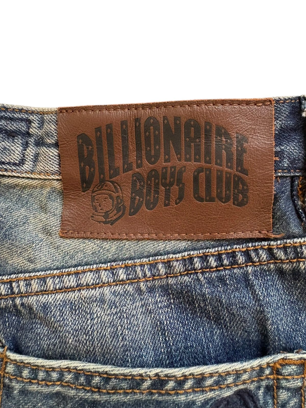 Billionaire Boys Club × Japanese Brand Vintage Billionaire Boy Club Mud Wash Paint Distressed Jeans Size US 32 / EU 48 - 12 Thumbnail