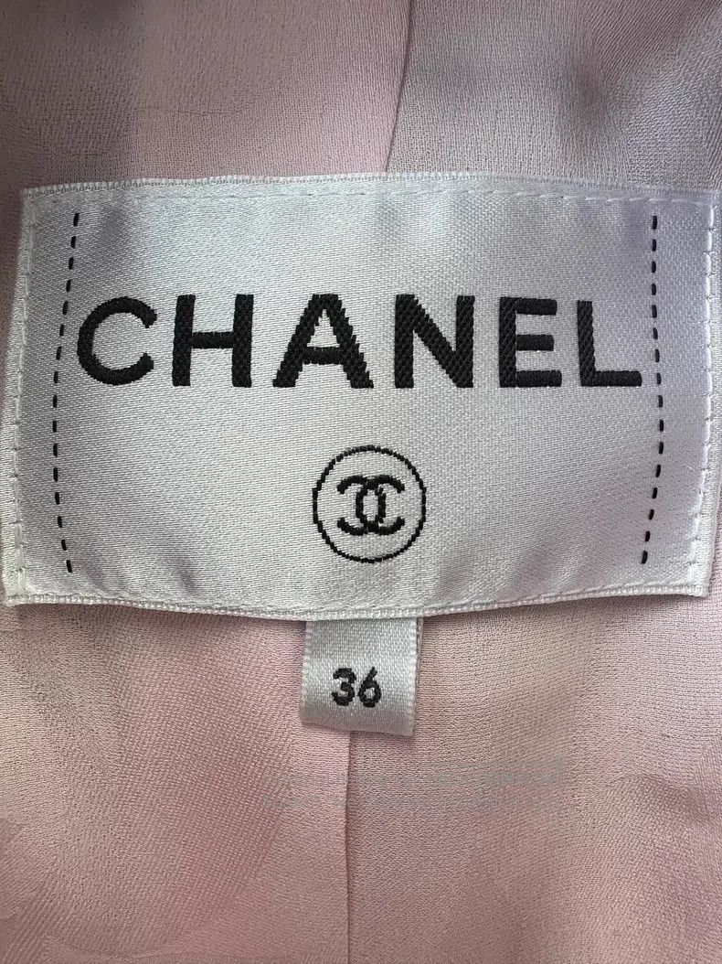 Chanel Chanel 21S show style cherry blossom pink lapel double-bre Size XS / US 0-2 / IT 36-38 - 6 Thumbnail