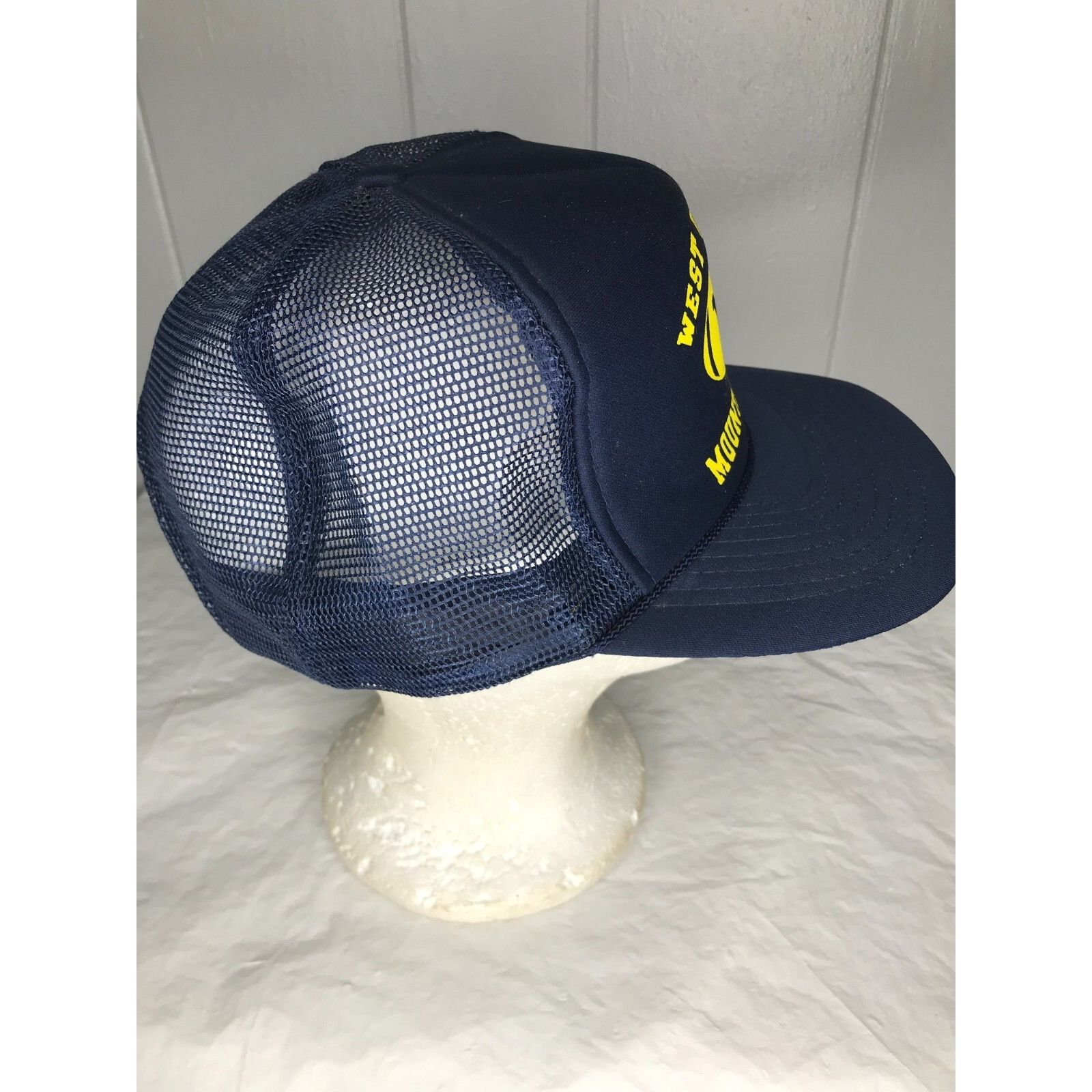 Vintage Vintage West Virginia Mountaineers Hat Cap Snapback Mesh Foa Size ONE SIZE - 2 Thumbnail