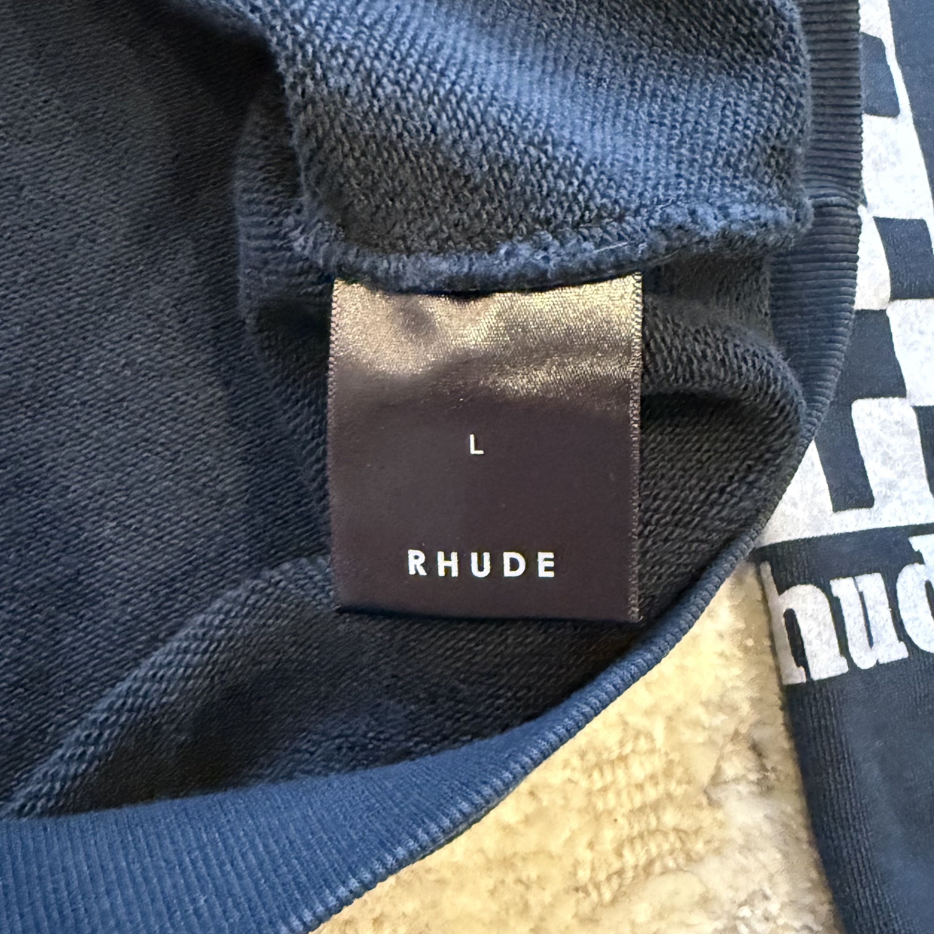 Rhude Rhude Yellow Logo Hoodie Size US L / EU 52-54 / 3 - 6 Thumbnail