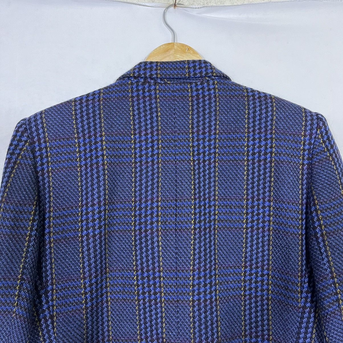 Vintage VINTAGE ADDENDA PLAID WOOL COAT BLAZER Size M / US 6-8 / IT 42-44 - 12 Thumbnail