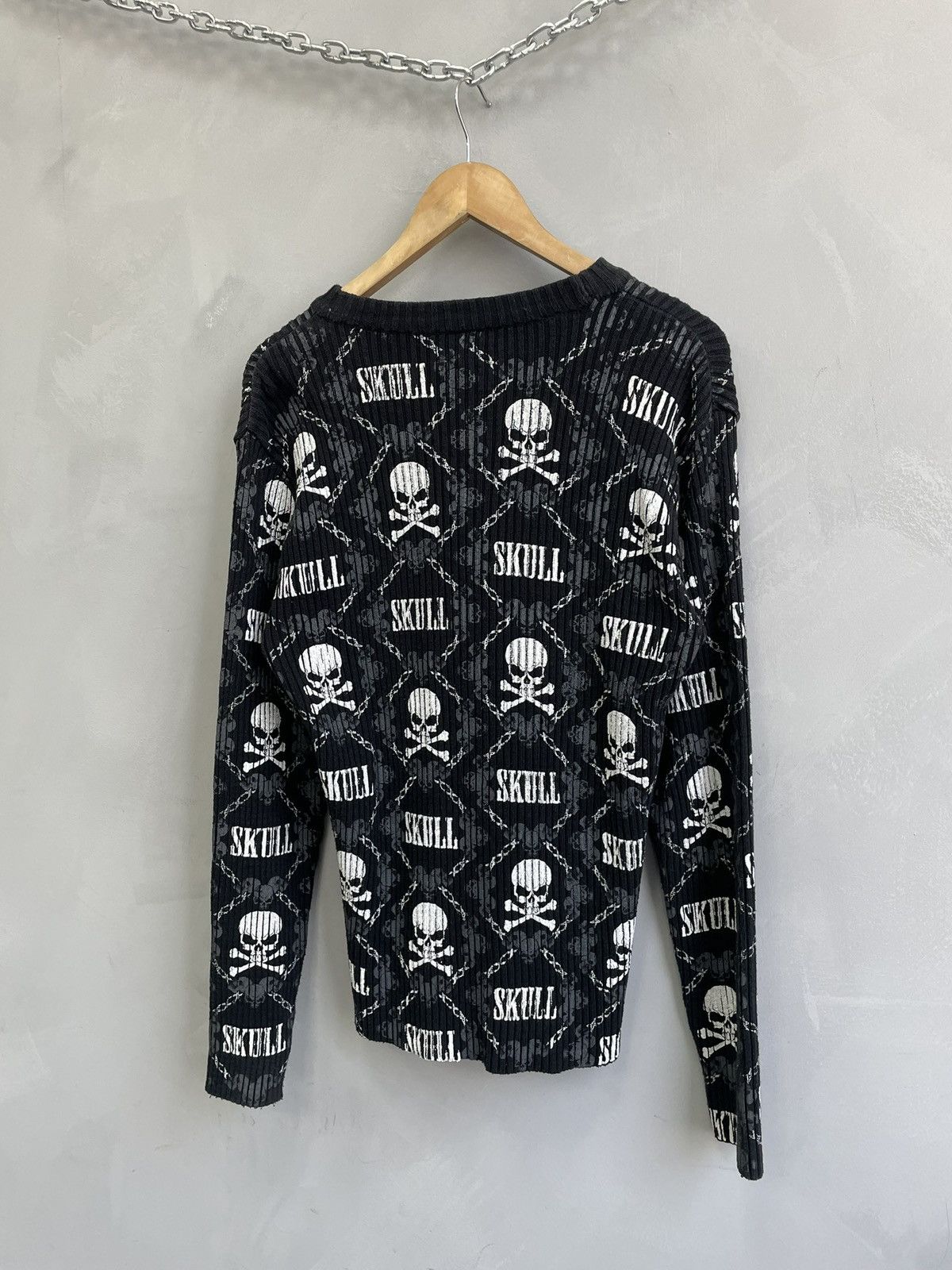 Diesel Vintage Diesel style skull sweater retro Size US M / EU 48-50 / 2 - 5 Thumbnail
