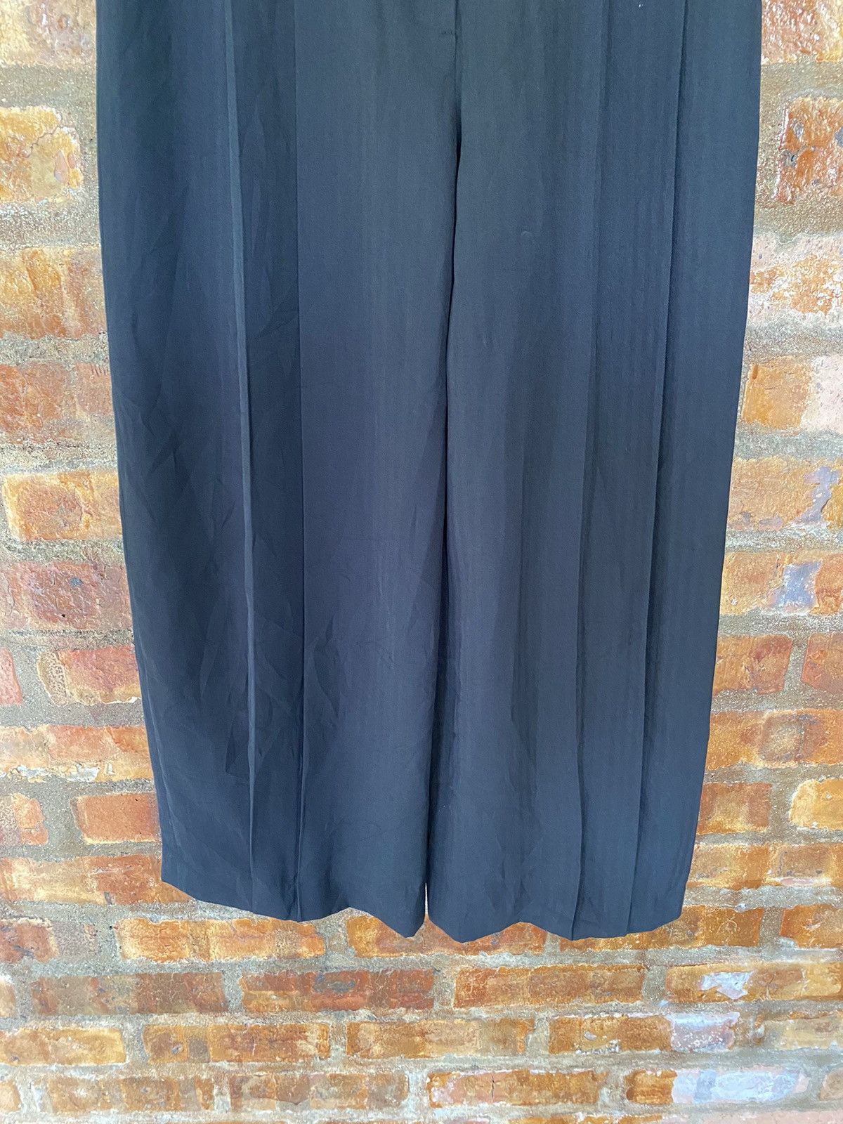 Norma Kamali 1990s Norma Kamali Balloon wide leg wool pants Size 26" / US 2 / IT 38 - 4 Thumbnail