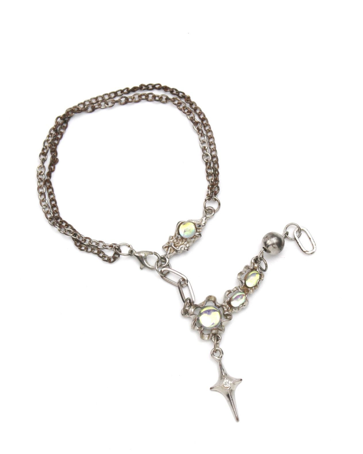 Hysteric Glamour 2000S JAPANESE MADE MOON STATIC CHROME BLOOM BRACELET Size ONE SIZE - 1 Thumbnail