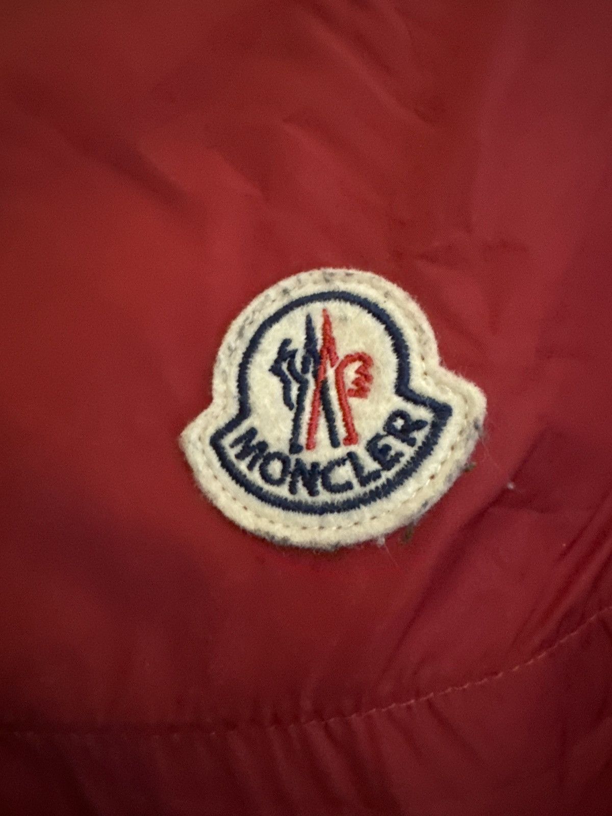 Moncler Moncler Red Drawstring Swim Shorts Size US 36 / EU 52 - 2 Thumbnail