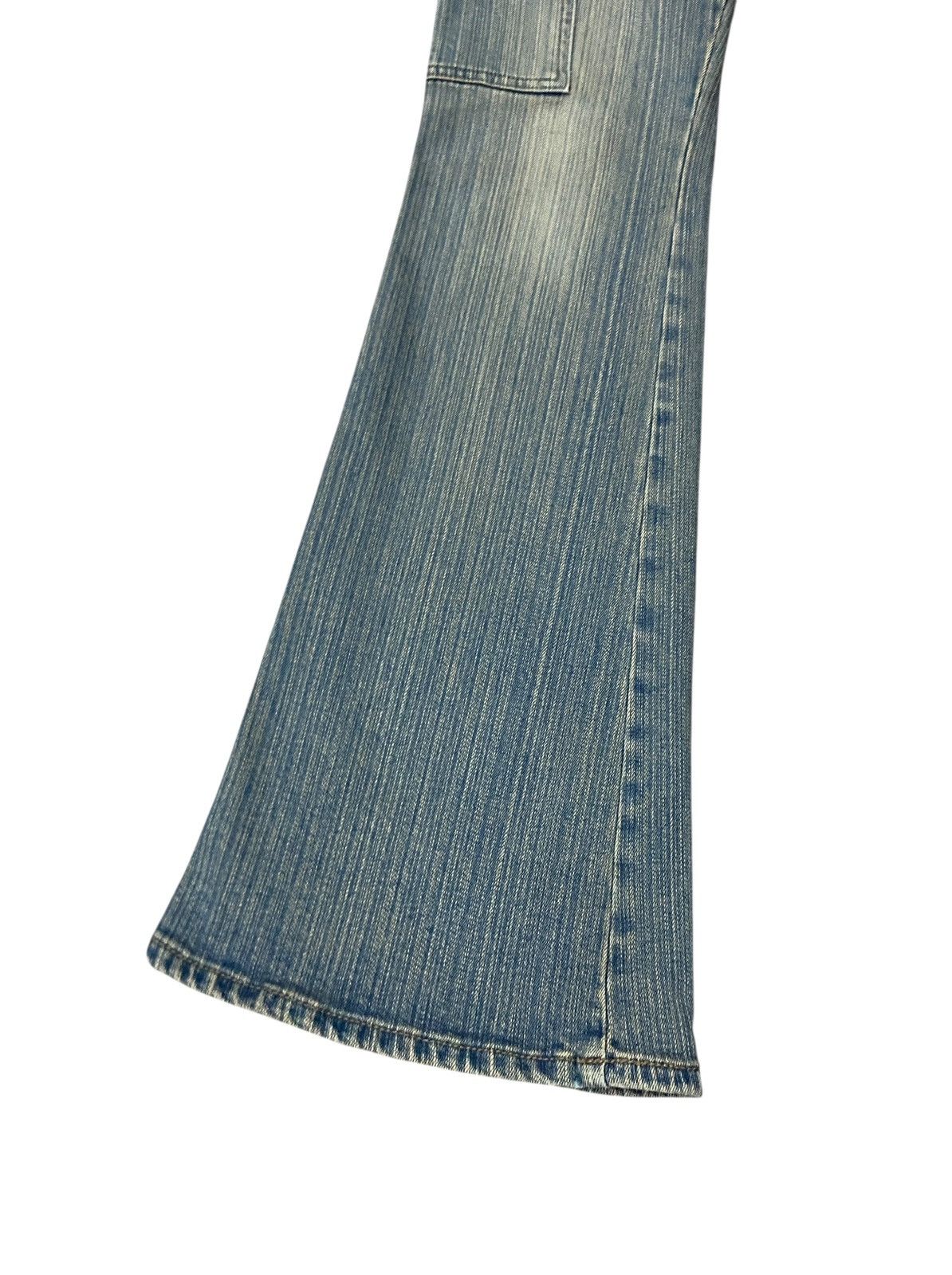 Japanese Brand Rare Vintage Japanese Brand Daily Topics Flared Jeans 1990s Size US 28 / EU 44 - 4 Thumbnail
