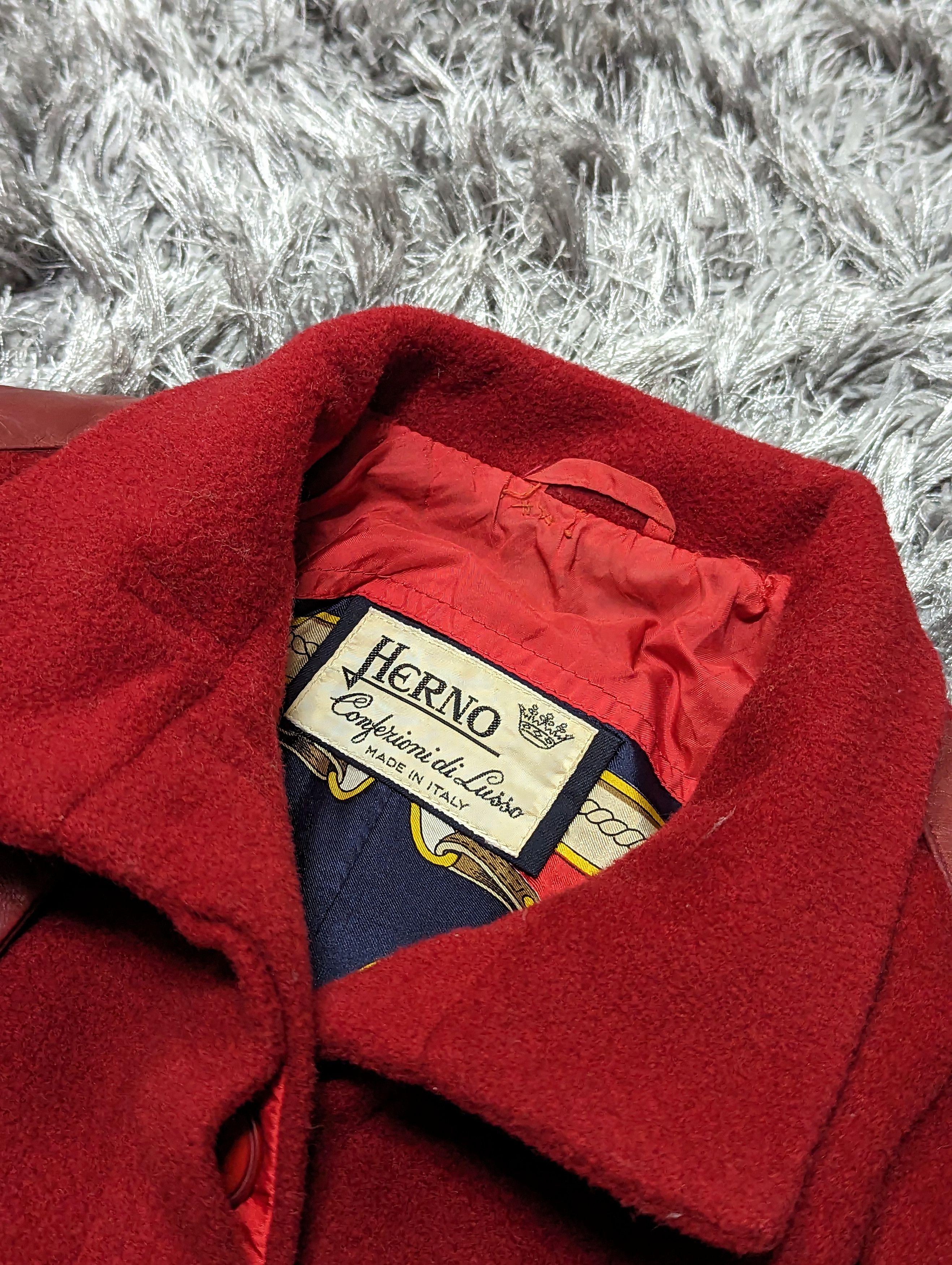 Herno Vintage Herno Jacket Wool Cashmere Baroque Padded Coat Size M / US 6-8 / IT 42-44 - 11 Thumbnail