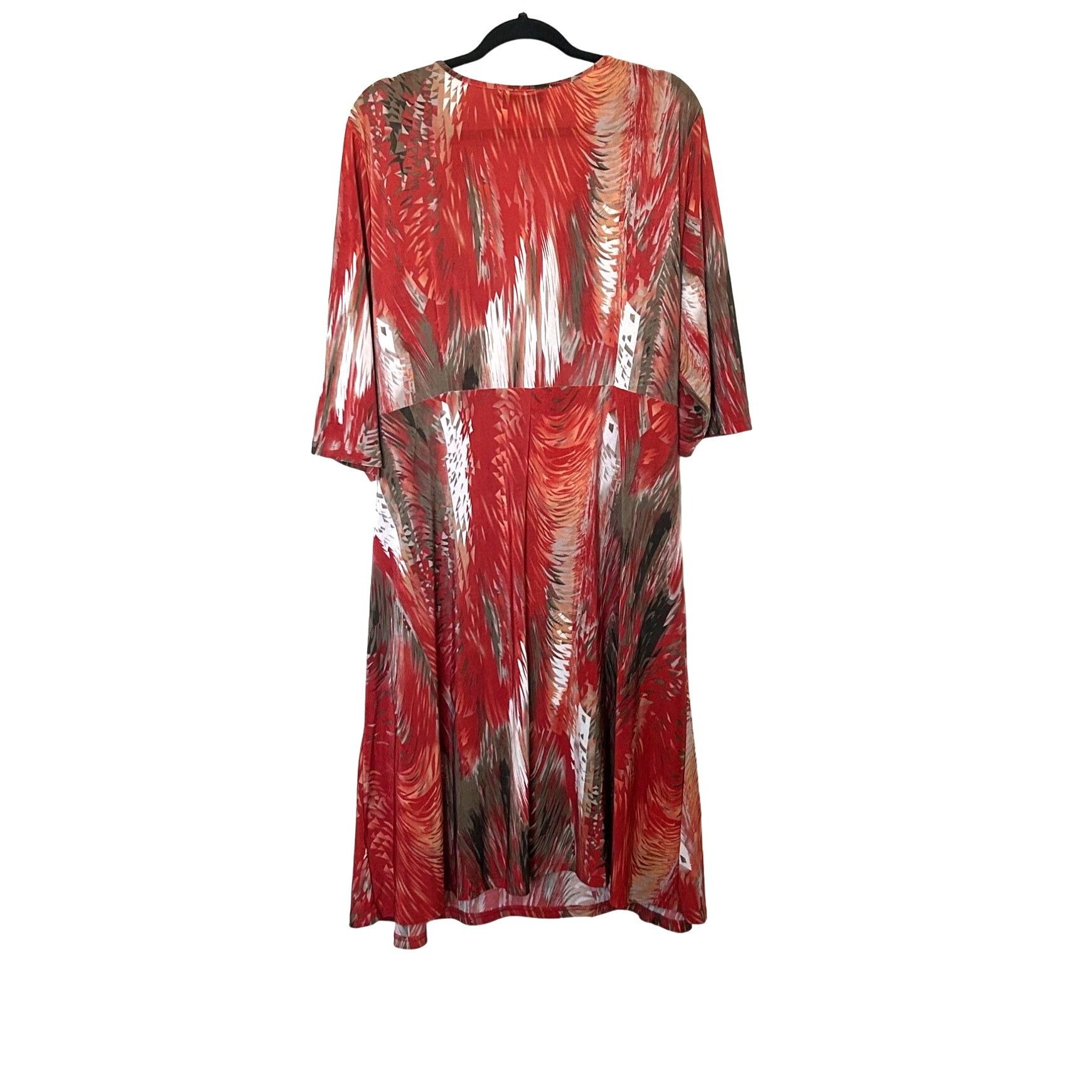 Other Mlle Gabrielle Multicolor woman plus size Maxi Dress 2X Size XXL / US 16-18 / IT 52-54 - 2 Thumbnail