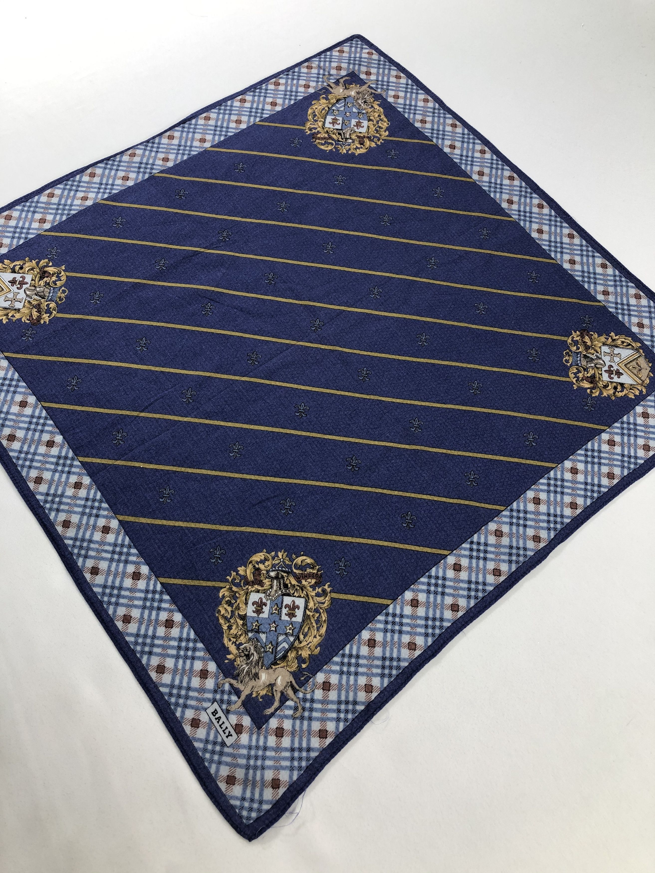 Bally × Vintage Bally Handkerchief / Bandana / Neckerchief Size ONE SIZE - 3 Thumbnail