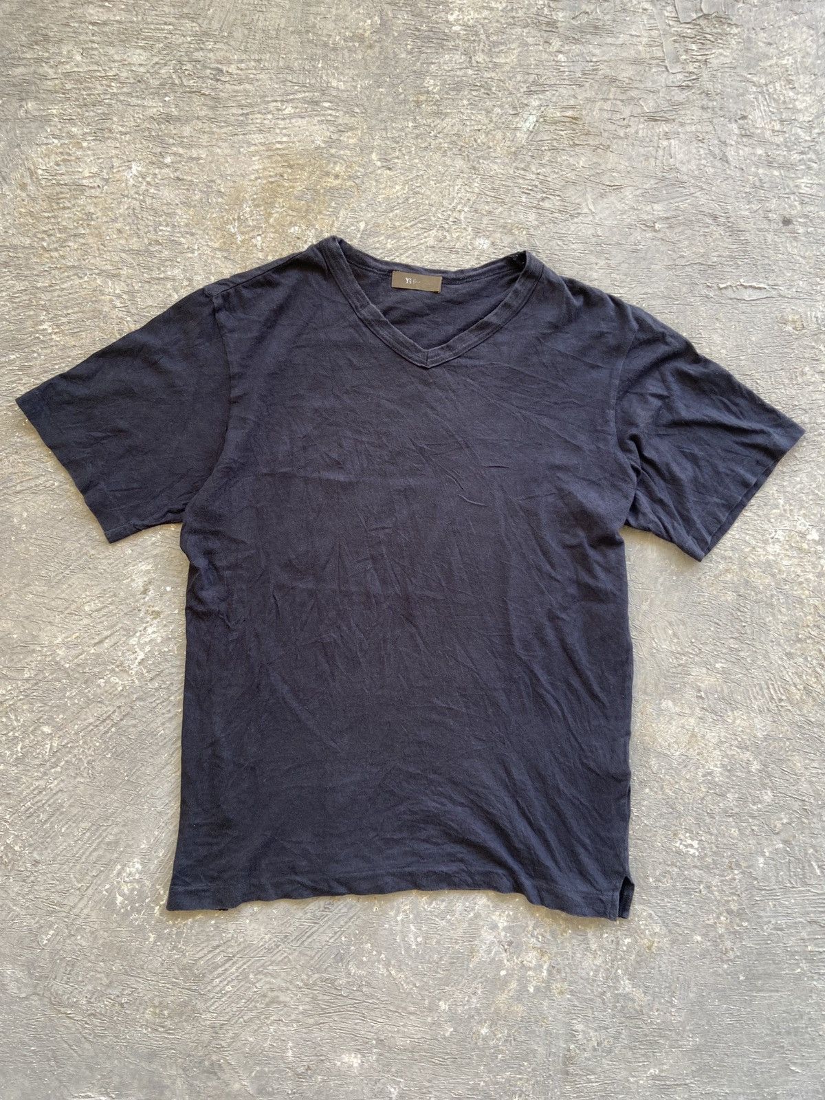 Y's for Men SS08 Y’s For Men Yohji Yamamoto - Vkei Style V-Neck Tee Size US M / EU 48-50 / 2 - 1 Thumbnail