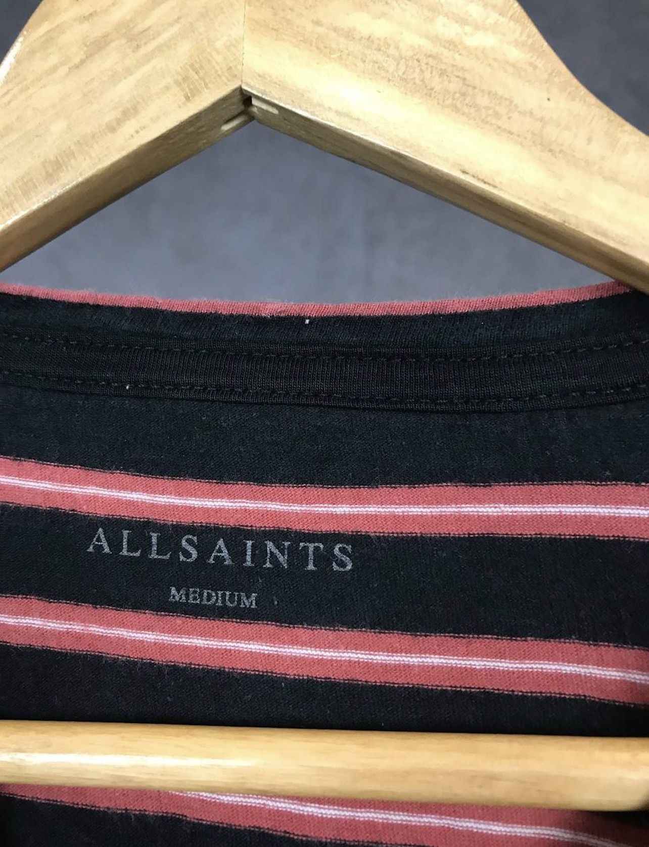 Allsaints Allsaints pocket striped tee Size US M / EU 48-50 / 2 - 3 Thumbnail
