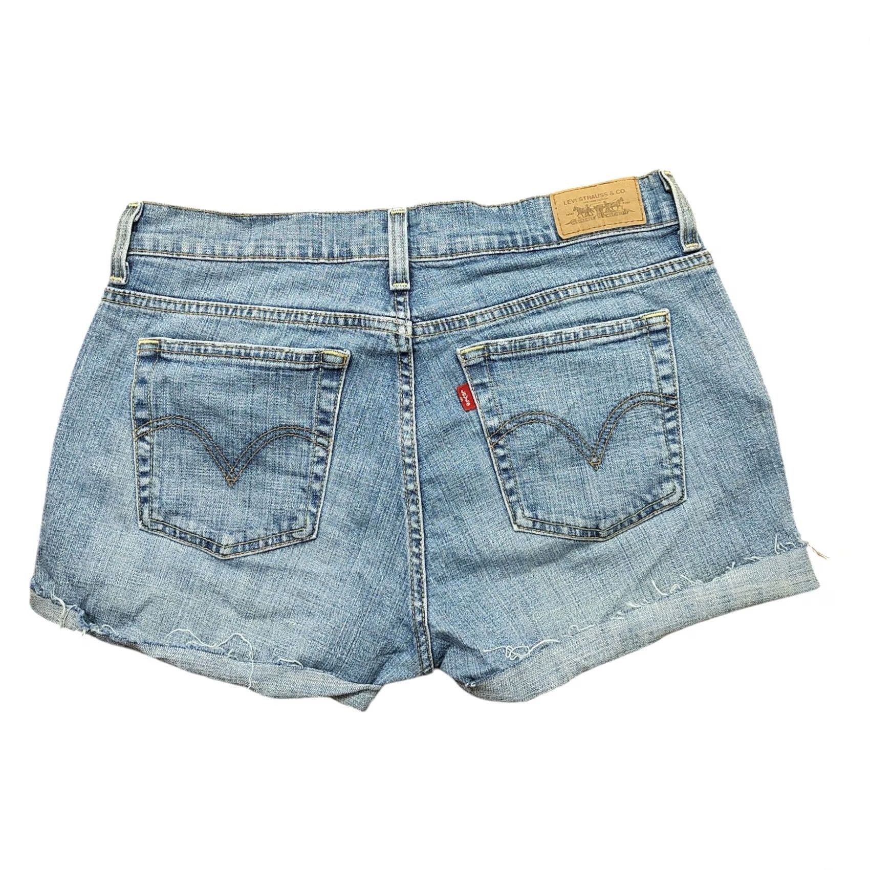 Levi's VINTAGE Levi's 515 Shorts Womens 8 31 Blue Denim Pockets Light Wash Cut Off 90s Outdoor Size 30" / US 8 / IT 44 - 2 Thumbnail