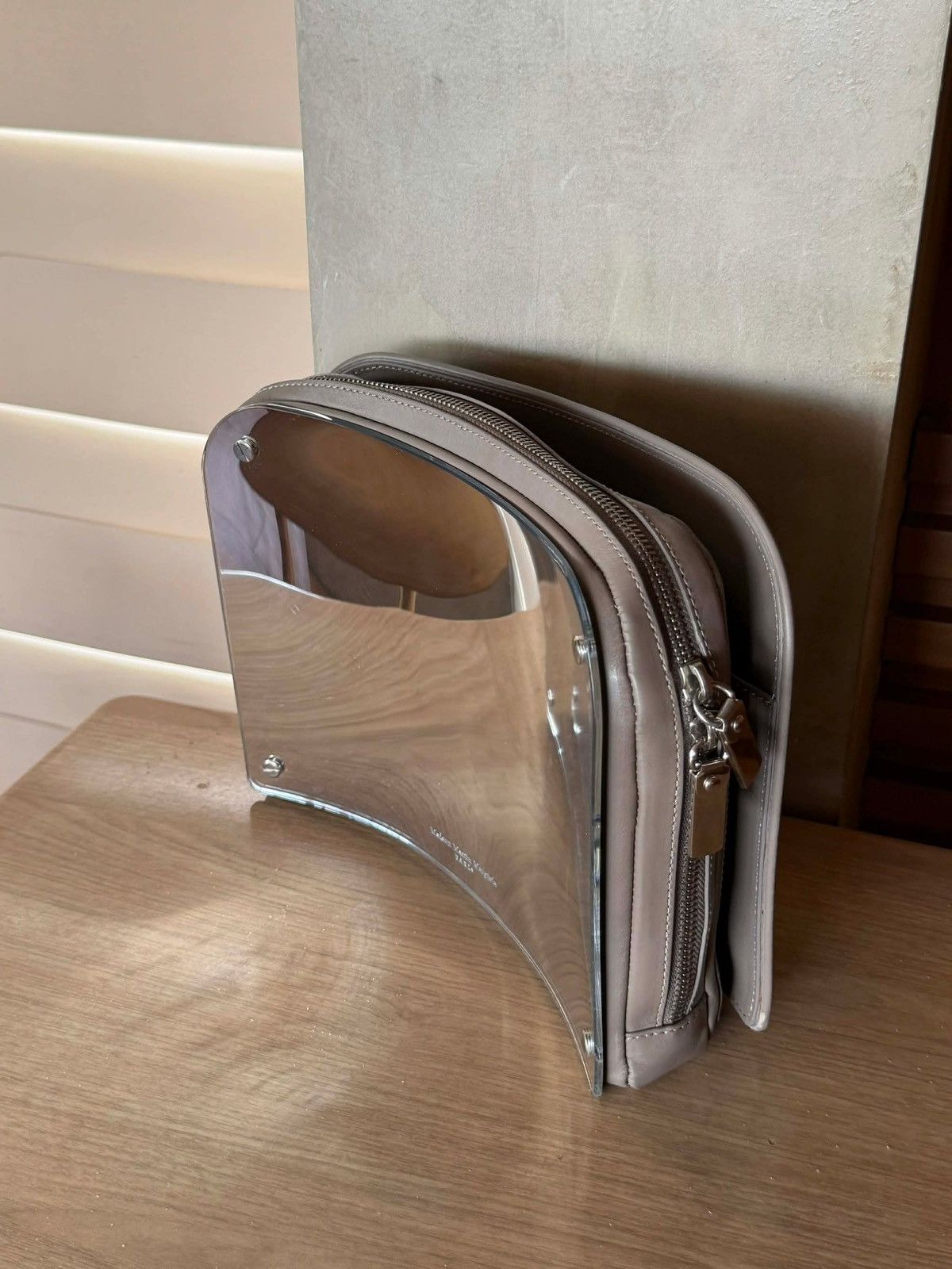 Maison Margiela Maison Margiela 2013 Collection Gray Mirrored Clutch Bag Size ONE SIZE - 4 Thumbnail