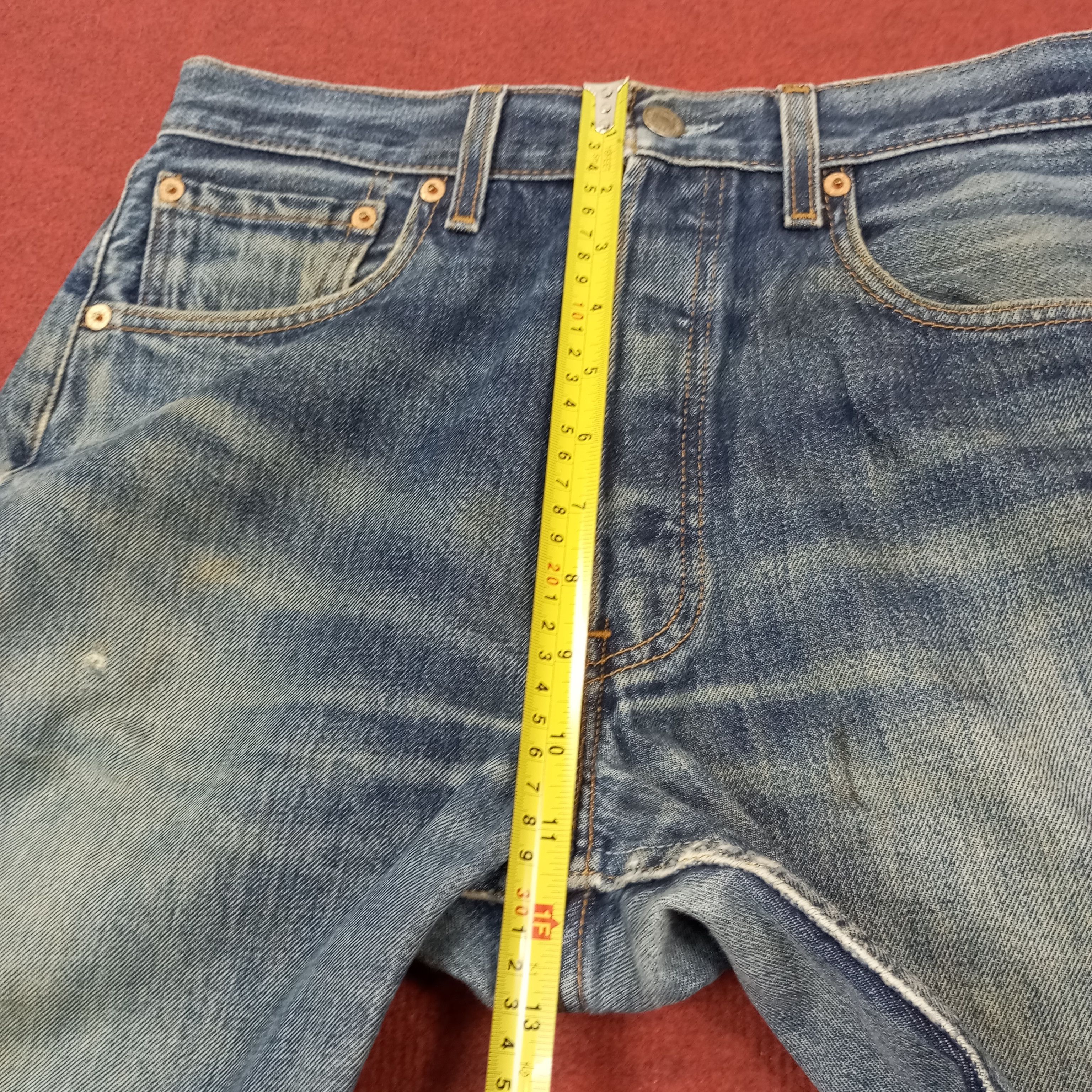 Levi's Levis 501 Streetwear Style Distressed Jeans c235n18 Size US 30 / EU 46 - 8 Thumbnail