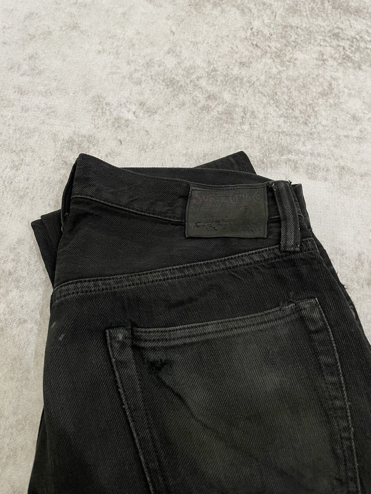 Buzz Rickson's 2000s- Sugar Cane Toyo Enterprise Black Denim Size US 30 / EU 46 - 10 Thumbnail