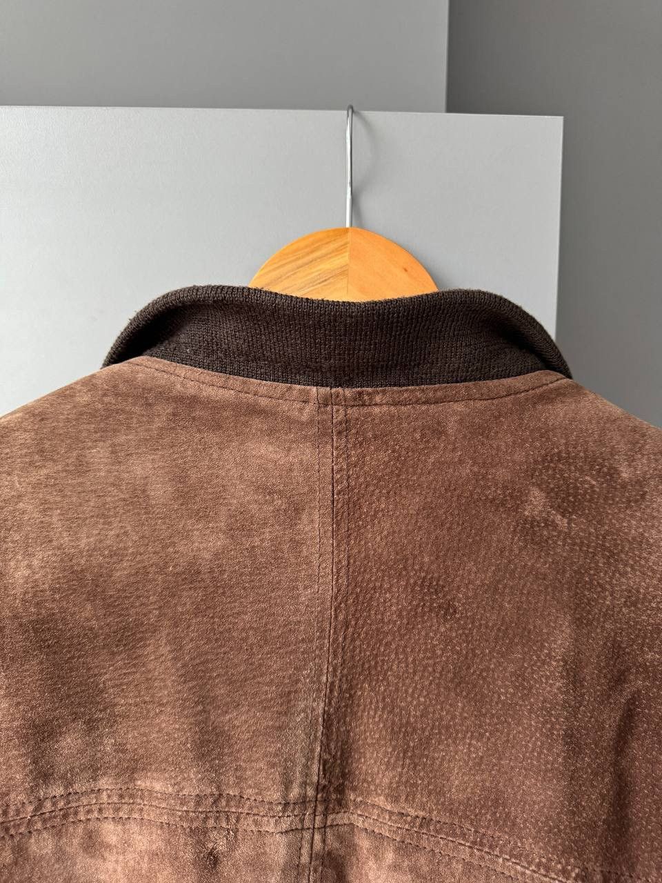 Vintage Vintage suede bomber jacket cowboy farm trucker Size US L / EU 52-54 / 3 - 11 Thumbnail