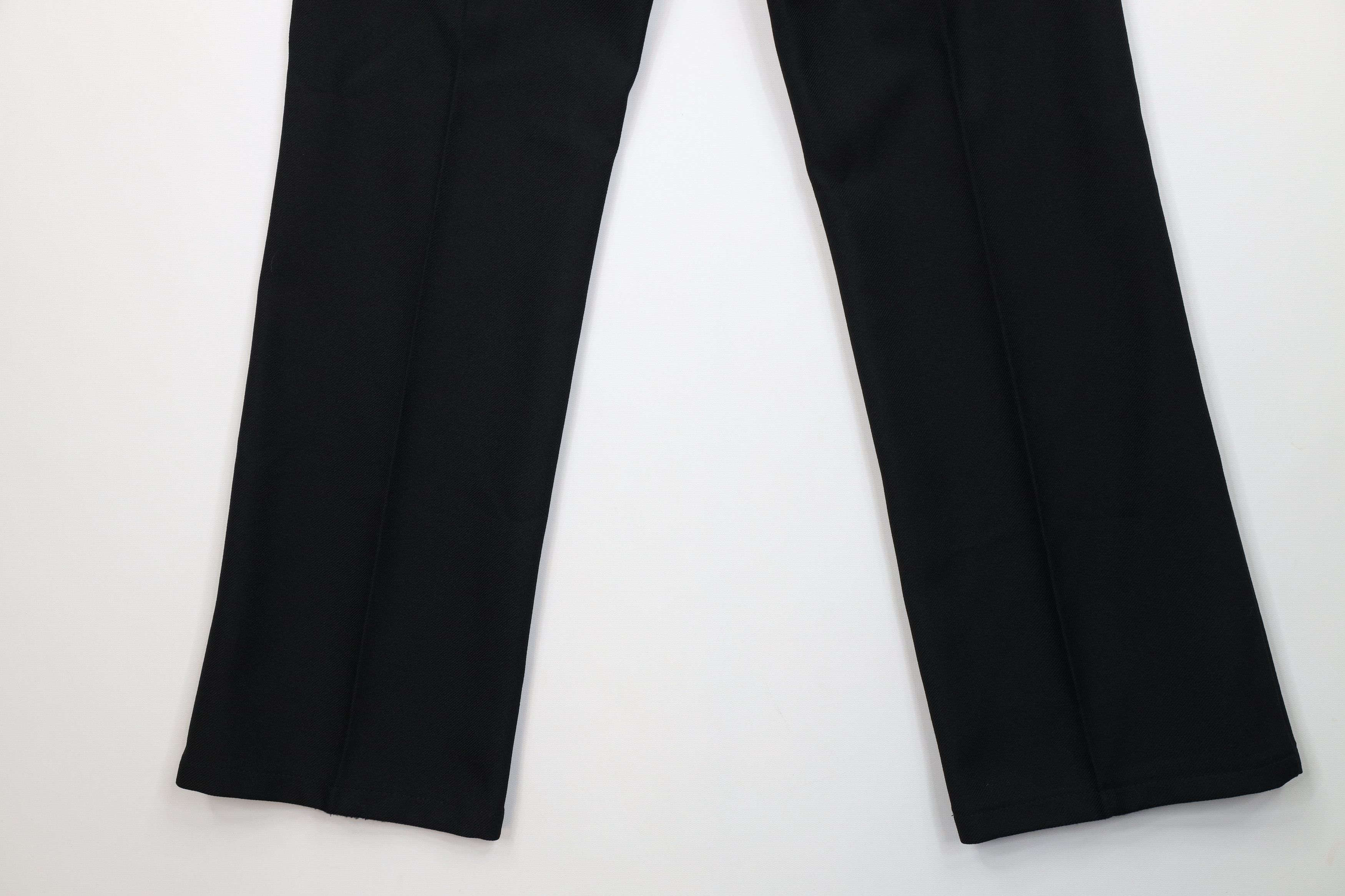 Wrangler Vintage 90s Wrangler Flared Wide Leg Knit Pants Black Size US 33 - 11 Thumbnail