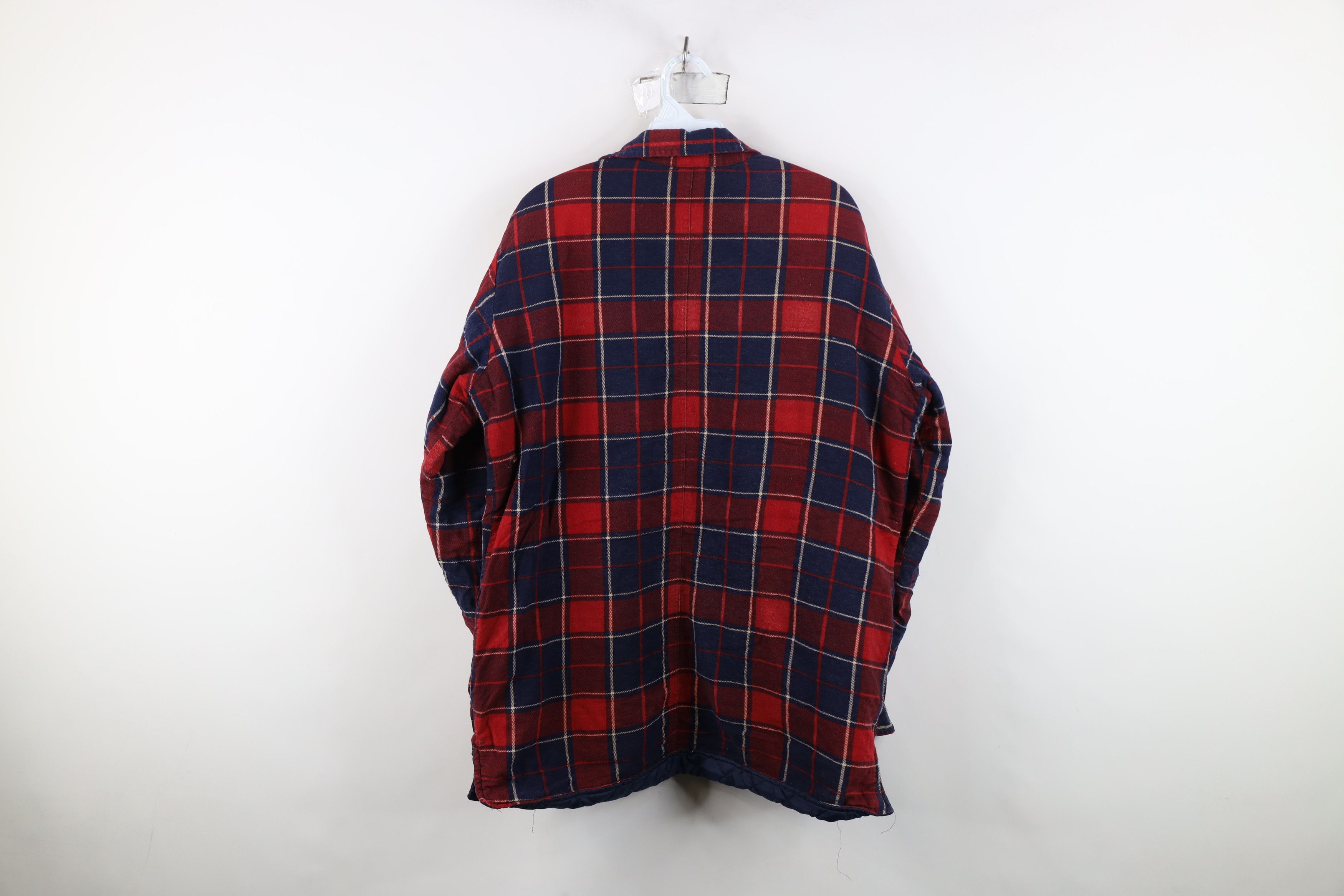 Vintage Vintage 90s Streetwear Flannel Button Shirt Jacket Jac Shirt Size US M / EU 48-50 / 2 - 13 Thumbnail