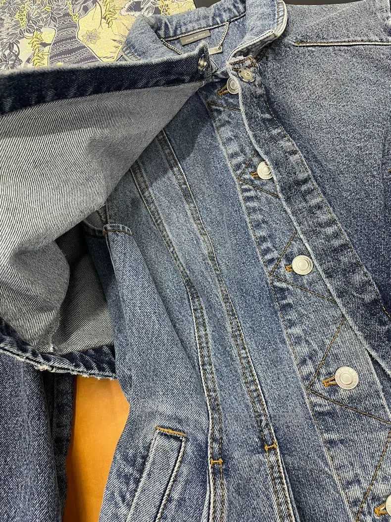 Alexander McQueen Alexander Mcqueen Two fake waisted denim jackets Size XS / US 0-2 / IT 36-38 - 3 Thumbnail