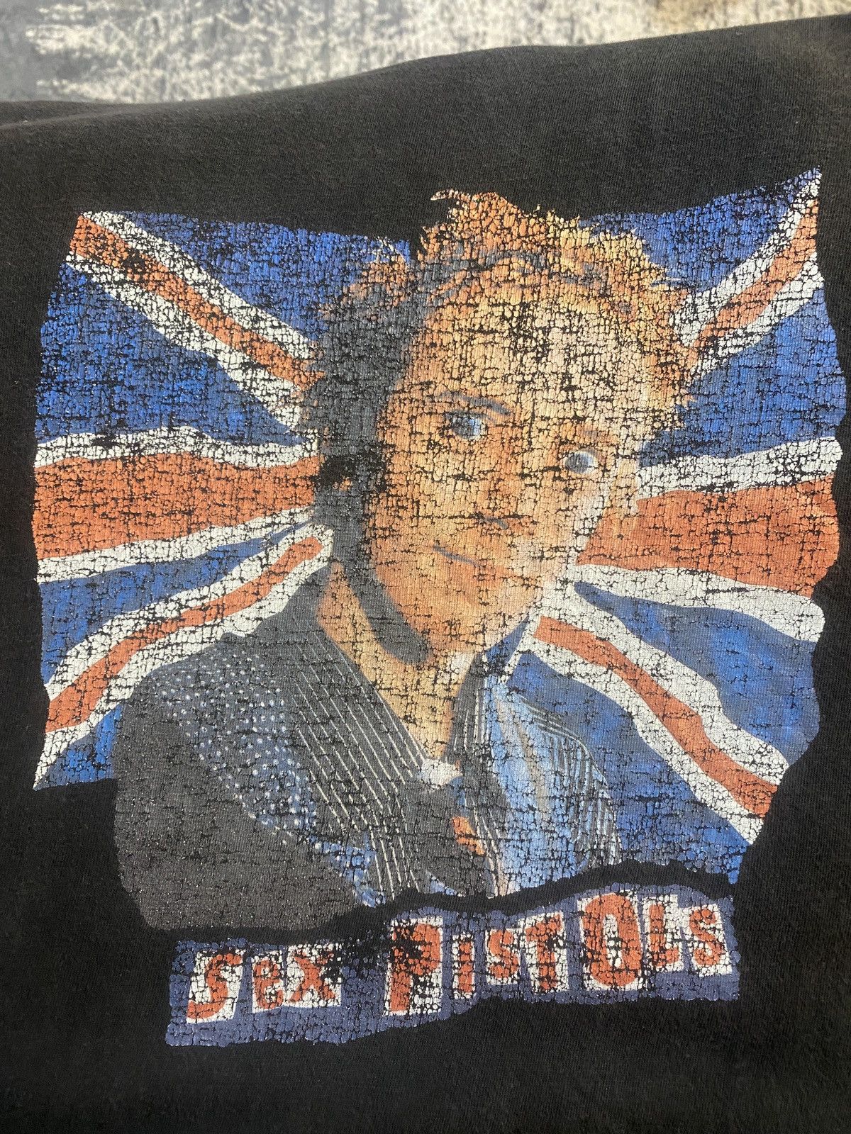 Band Tees Vintage ultra rare sexpistols bootleg band tee 90s single Size US L / EU 52-54 / 3 - 4 Thumbnail