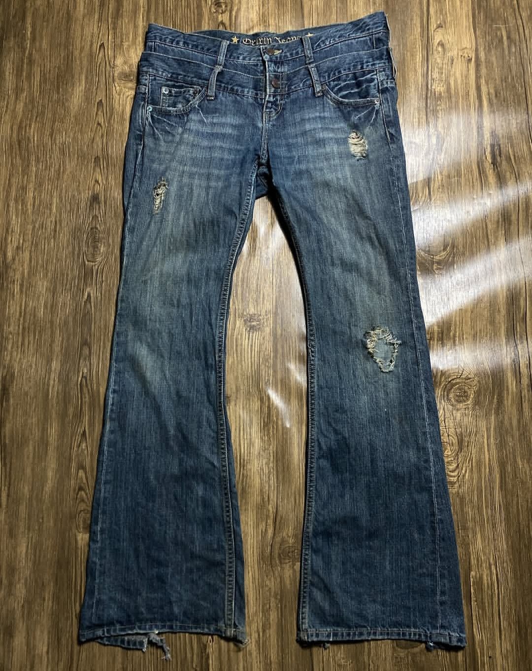 Tornado Mart ⭐Flare⭐Oirin double waist boot cut Size US 31 - 1 Thumbnail