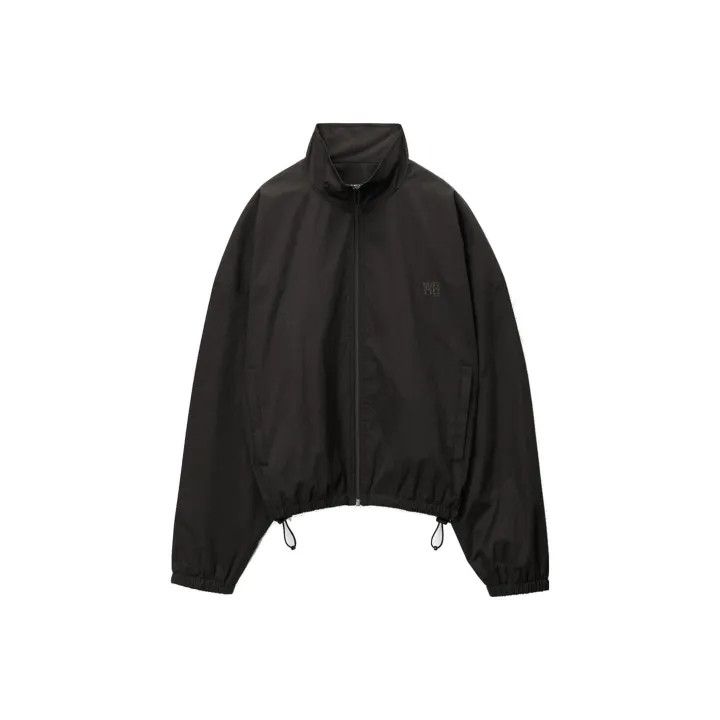 Alexander Wang Black Zip-Up Jacket for Women 0079