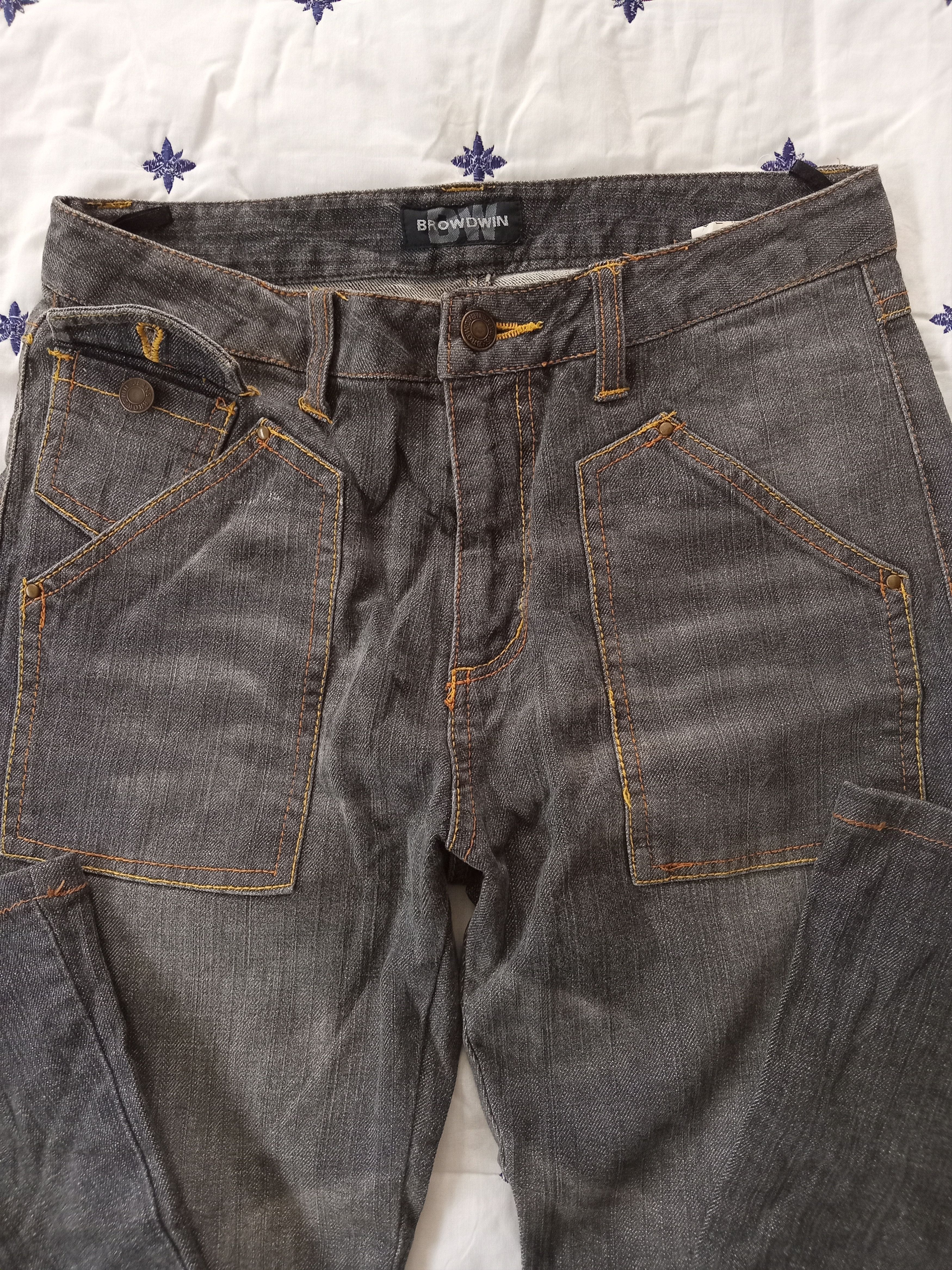 Hysteric Glamour × Japanese Brand Vintage BROWDWIN Flare Bush Pants Japanese Brand Size US 28 / EU 44 - 8 Thumbnail