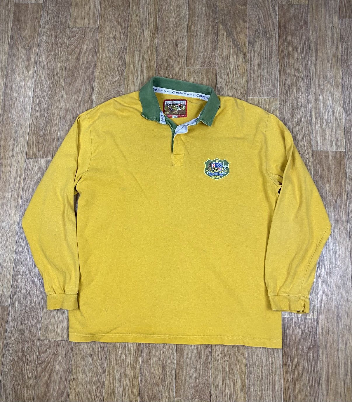 Cotton Traders Vintage Cotton Traders Australia Home Rugby Jersey Size US XL / EU 56 / 4 - 1 Thumbnail