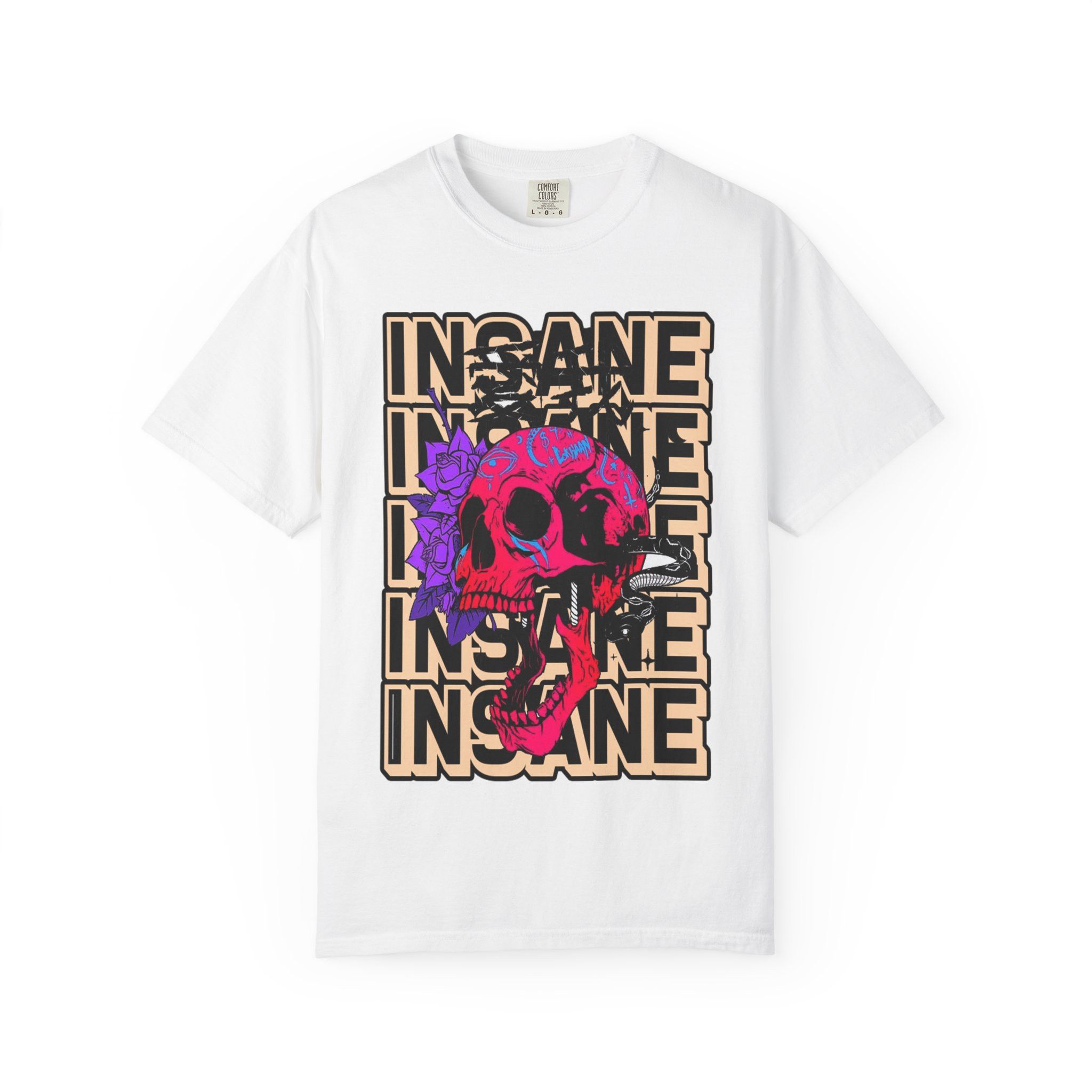Designer × Vintage Insane Graphic Tshirt Size US L / EU 52-54 / 3 - 2 Thumbnail