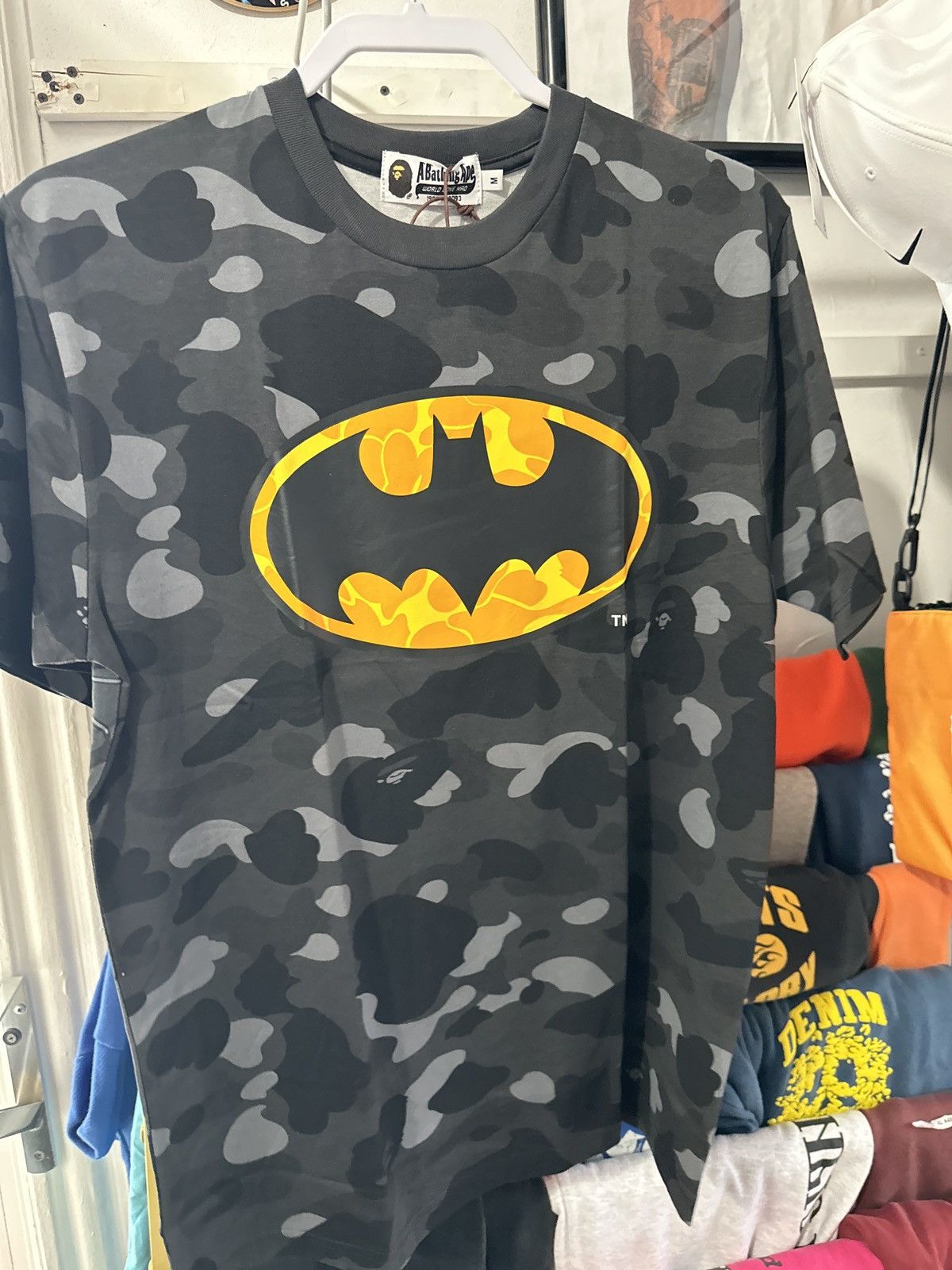 Bape Bape x DC Batman “Color Camo” Tee | Grailed