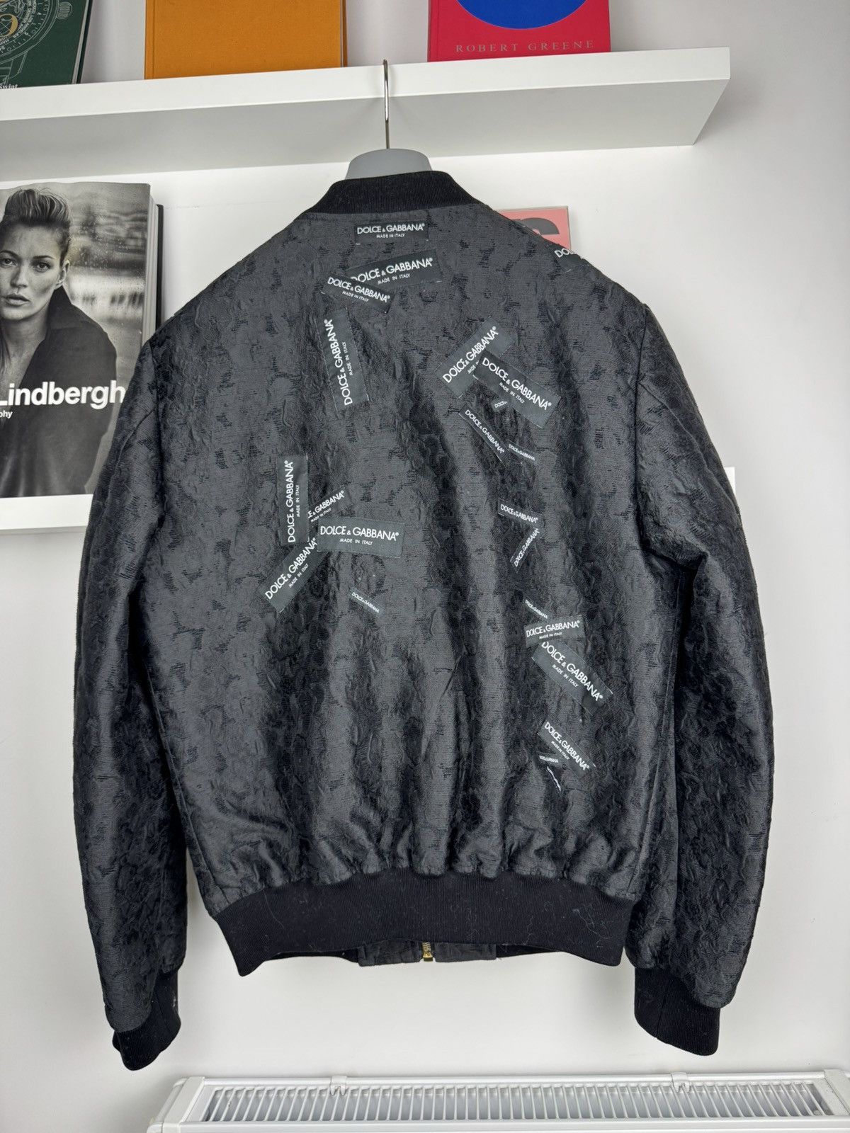 Dolce & Gabbana Designer Dolce & Gabbana Fashion Runway silk Bomber Jacket Size US M / EU 48-50 / 2 - 2 Thumbnail