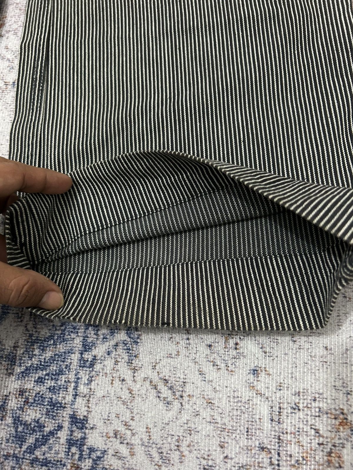 Lee Lee Union Made Japan Stripe Wide Leg Pants Size US 29 - 23 Thumbnail