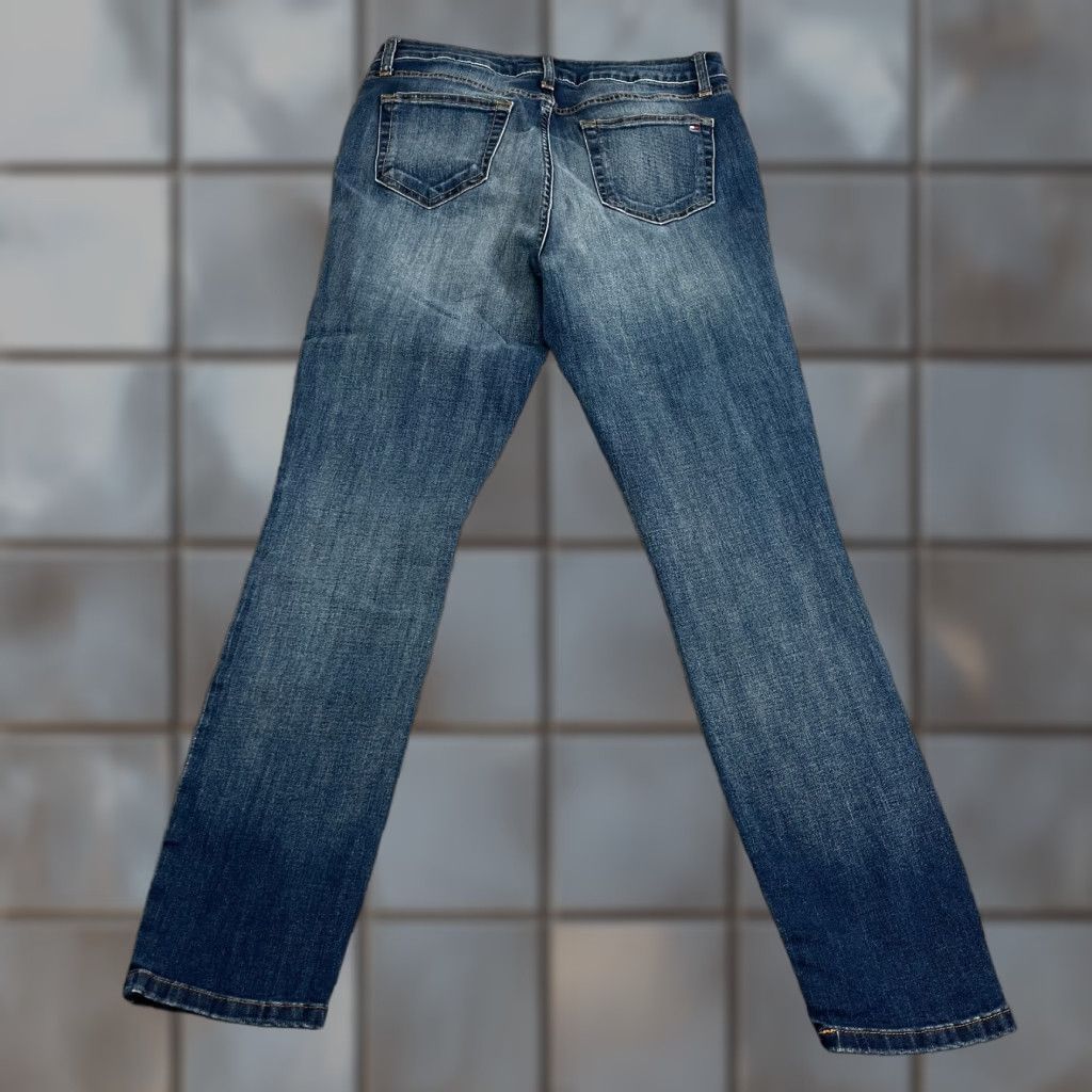 Tommy Hilfiger Tommy Hilfiger Womens Jeans High Rise Slim Skinny 30 30 UK 10 Stretch Blue Denim 5-Pocket Event: N/A Womens Size 32" / US 10 / IT 46 - 1 Thumbnail