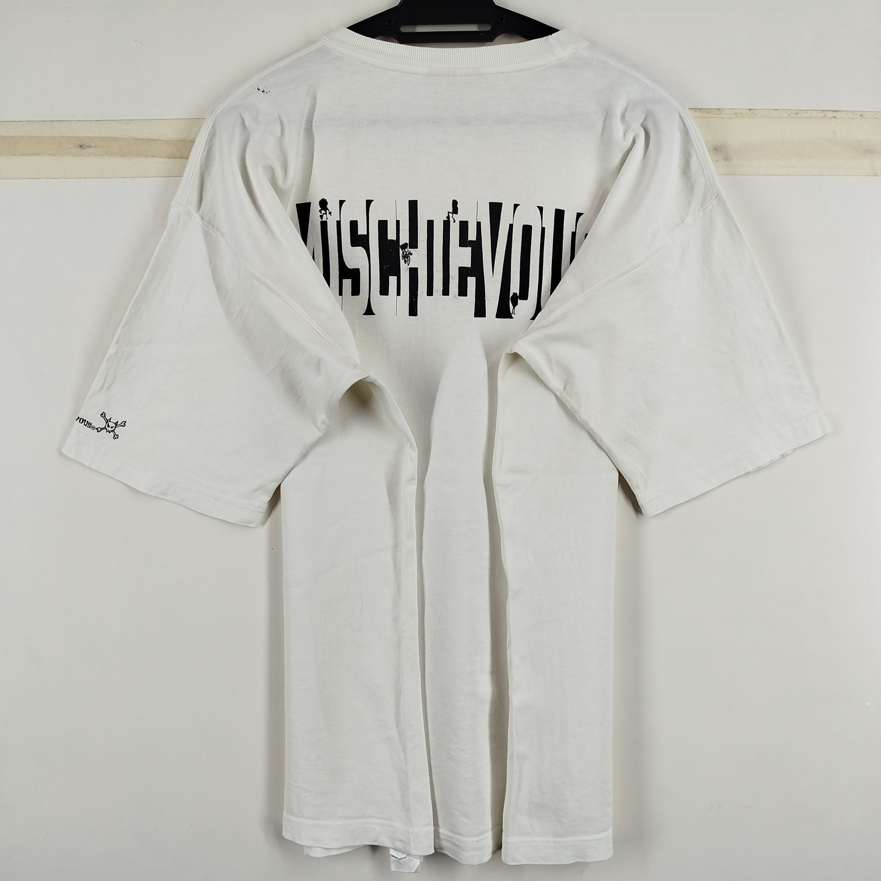 Designer × Japanese Brand Vintage Mischievous Blue Rabbit Big Logo Cool Design Y2K Size US L / EU 52-54 / 3 - 12 Thumbnail