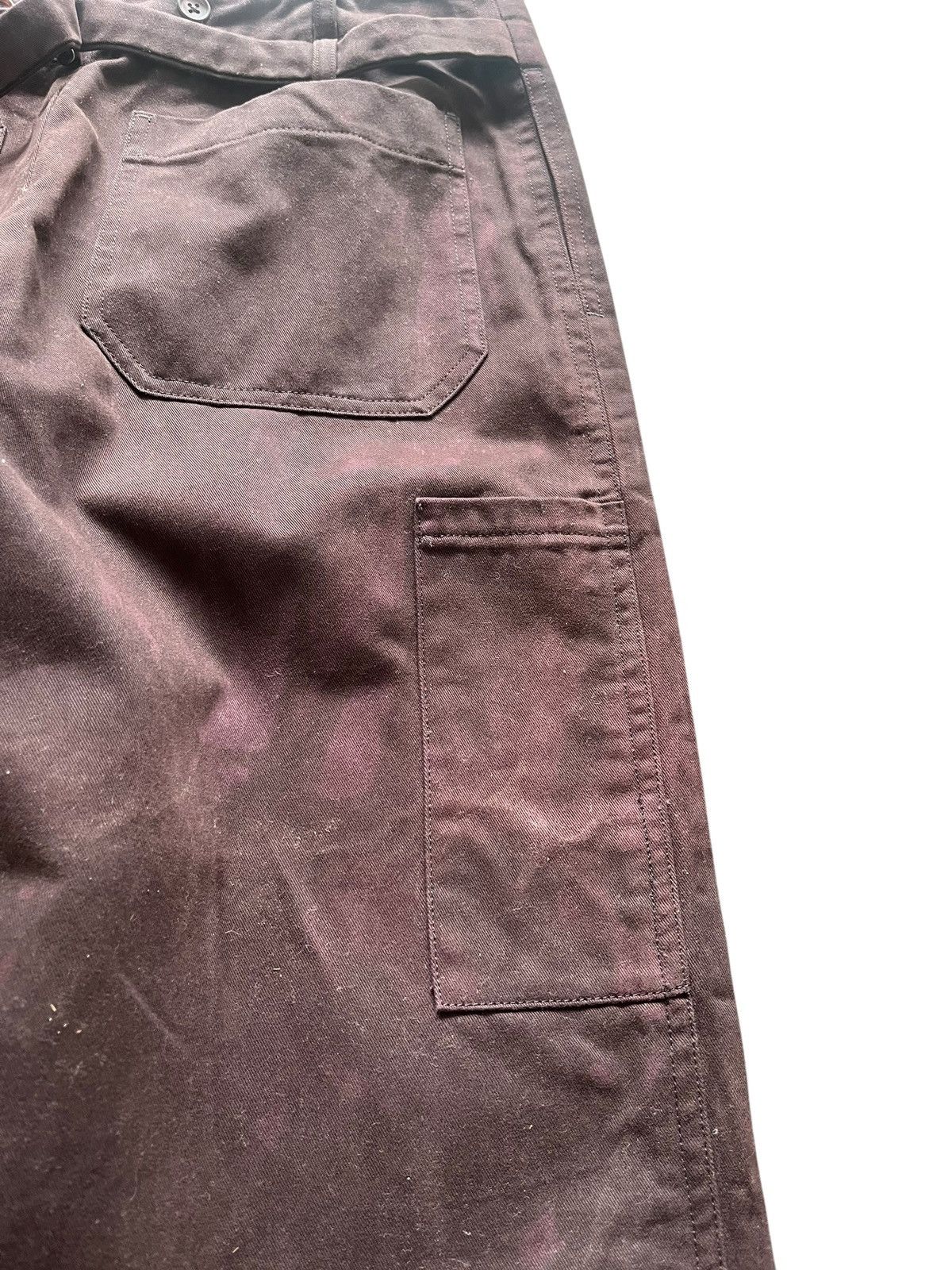 Japanese Brand × Margaret Howell Vintage Margaret Howell Buckle Back Wide Pants Size US 28 / EU 44 - 15 Thumbnail