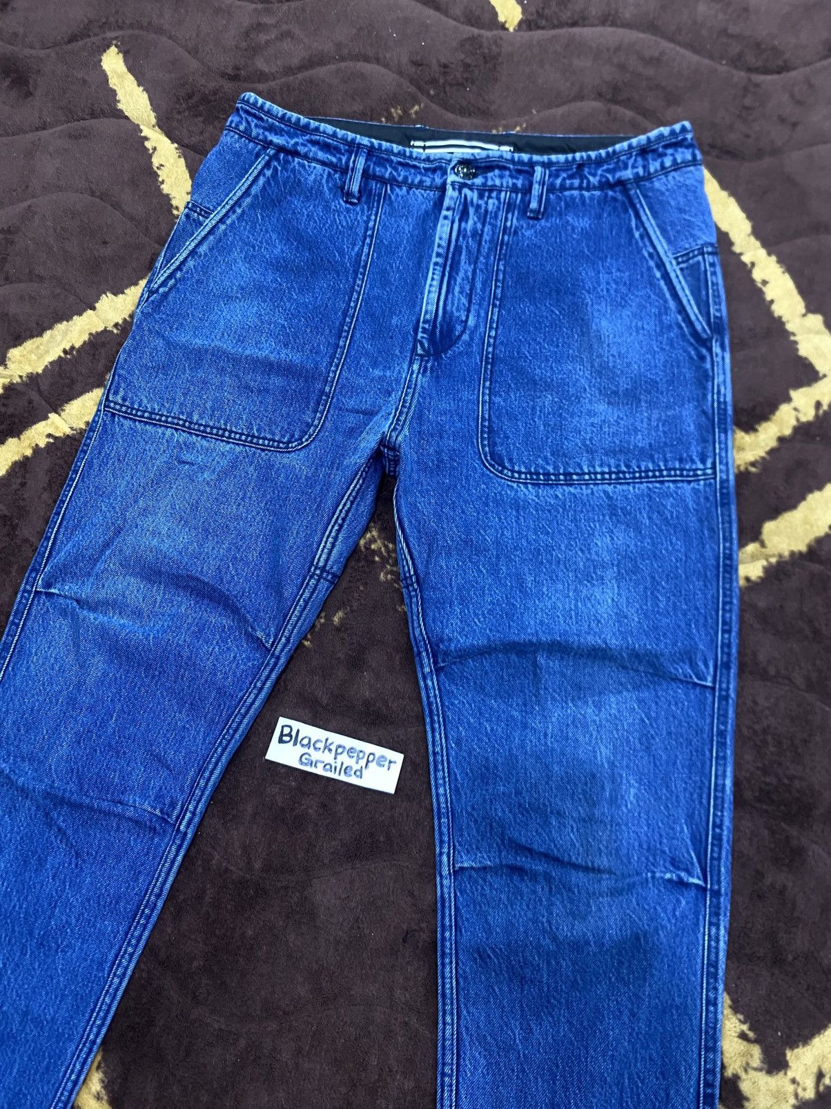 Stone Island Stone Island Patch Jeans Pants Size US 33 - 3 Thumbnail