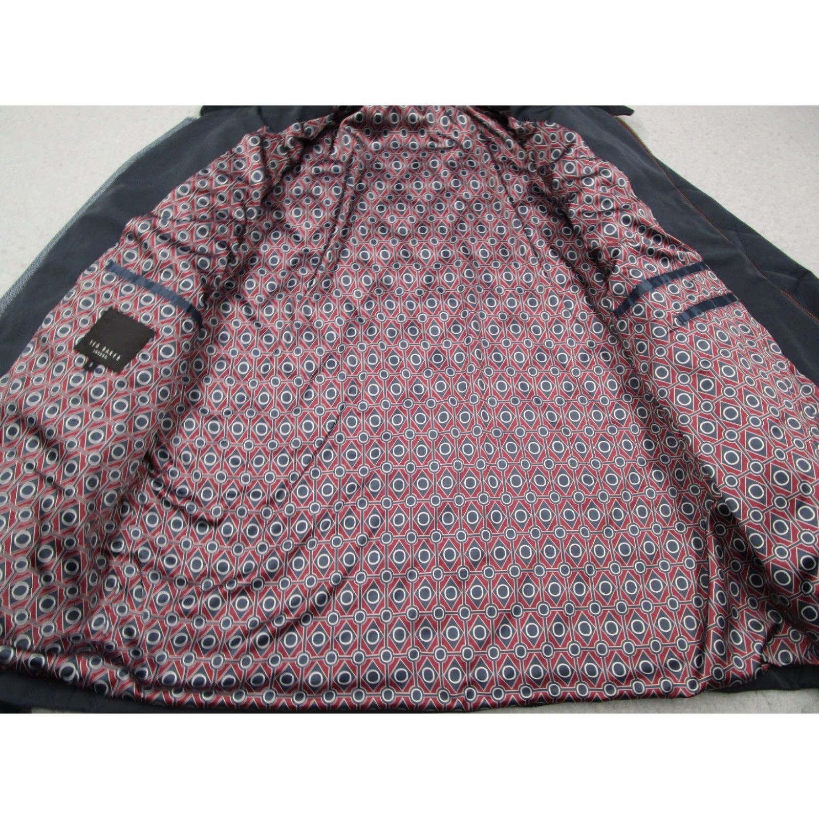 Ted Baker Ted Baker Jacket Mens 5 XL Blue Full Zip Quilted Bomber Noah Diamond Mens Size US XL / EU 56 / 4 - 3 Thumbnail