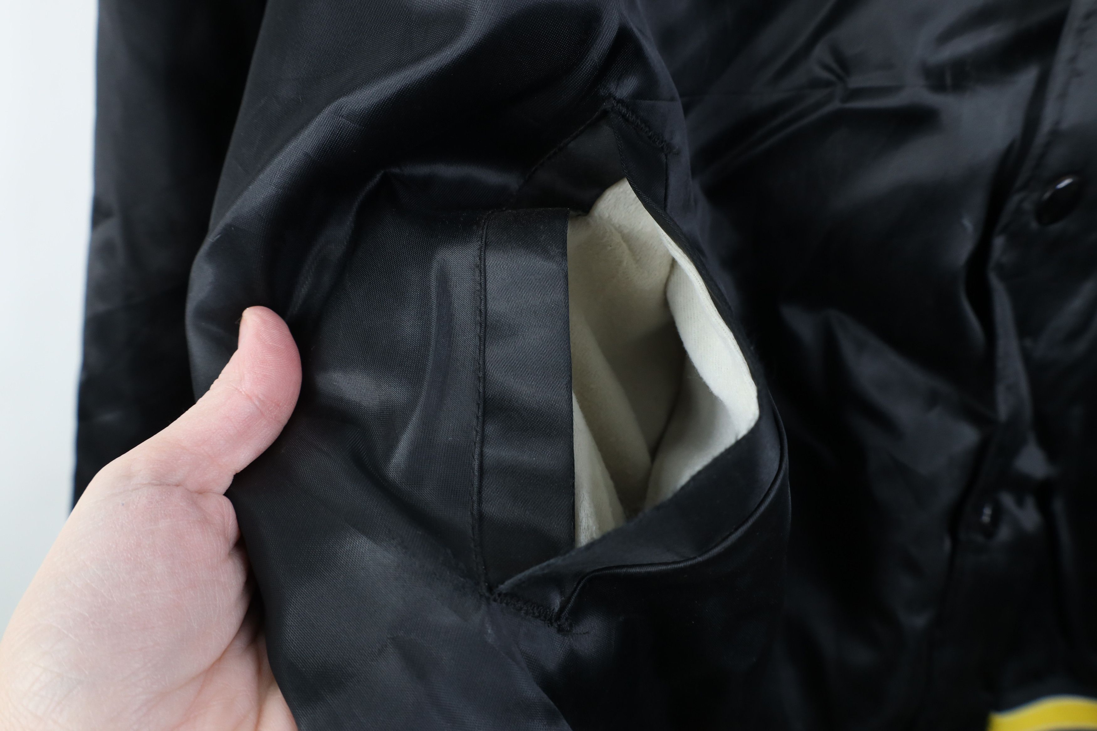 Vintage Vintage 70s Nuclear Power Station Security Satin Jacket USA Size US XL / EU 56 / 4 - 7 Thumbnail