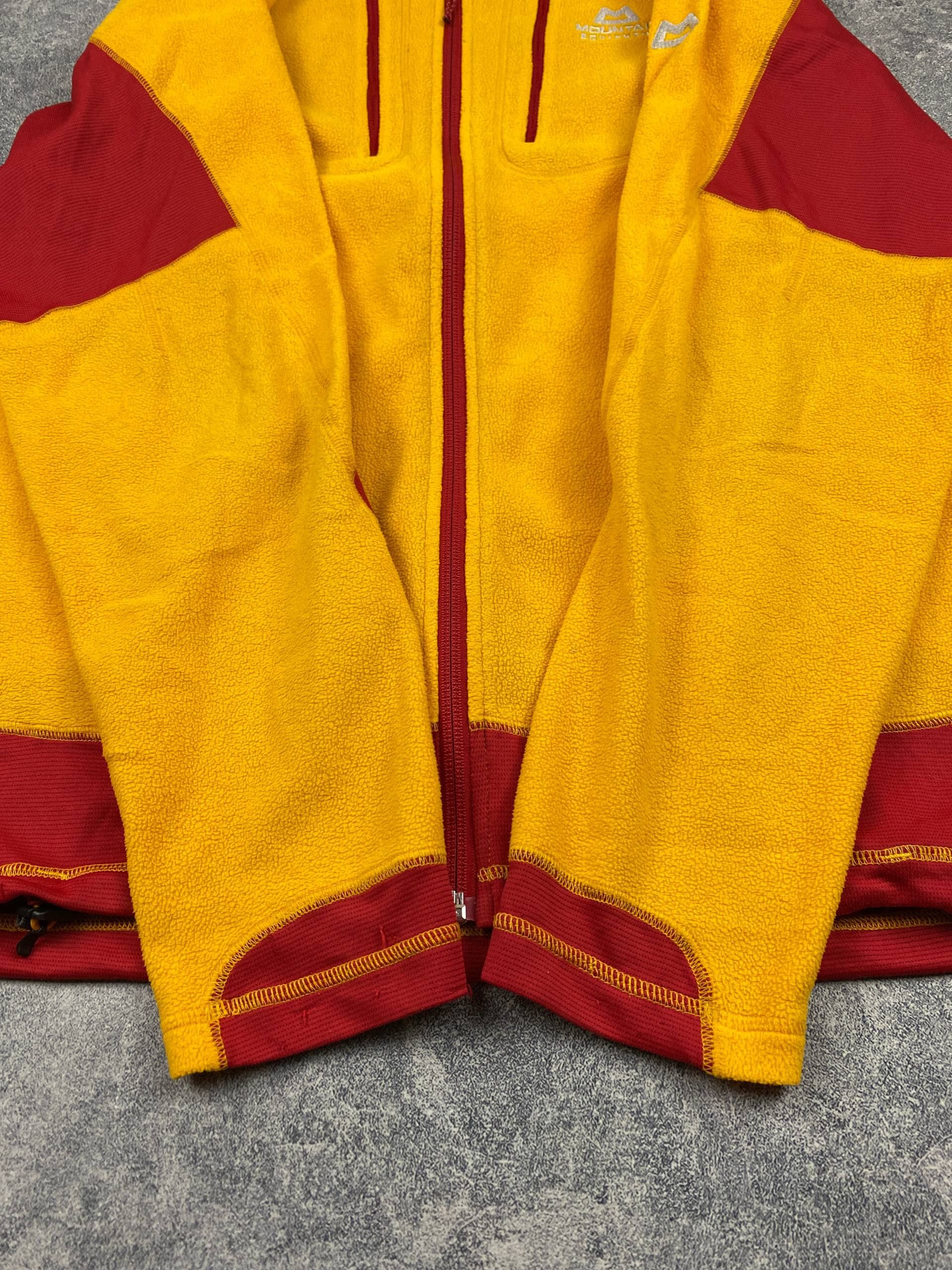Mountain Equipment Company Mountain equipment fleece track zip jacket yellow size XL Size US XL / EU 56 / 4 - 11 Thumbnail