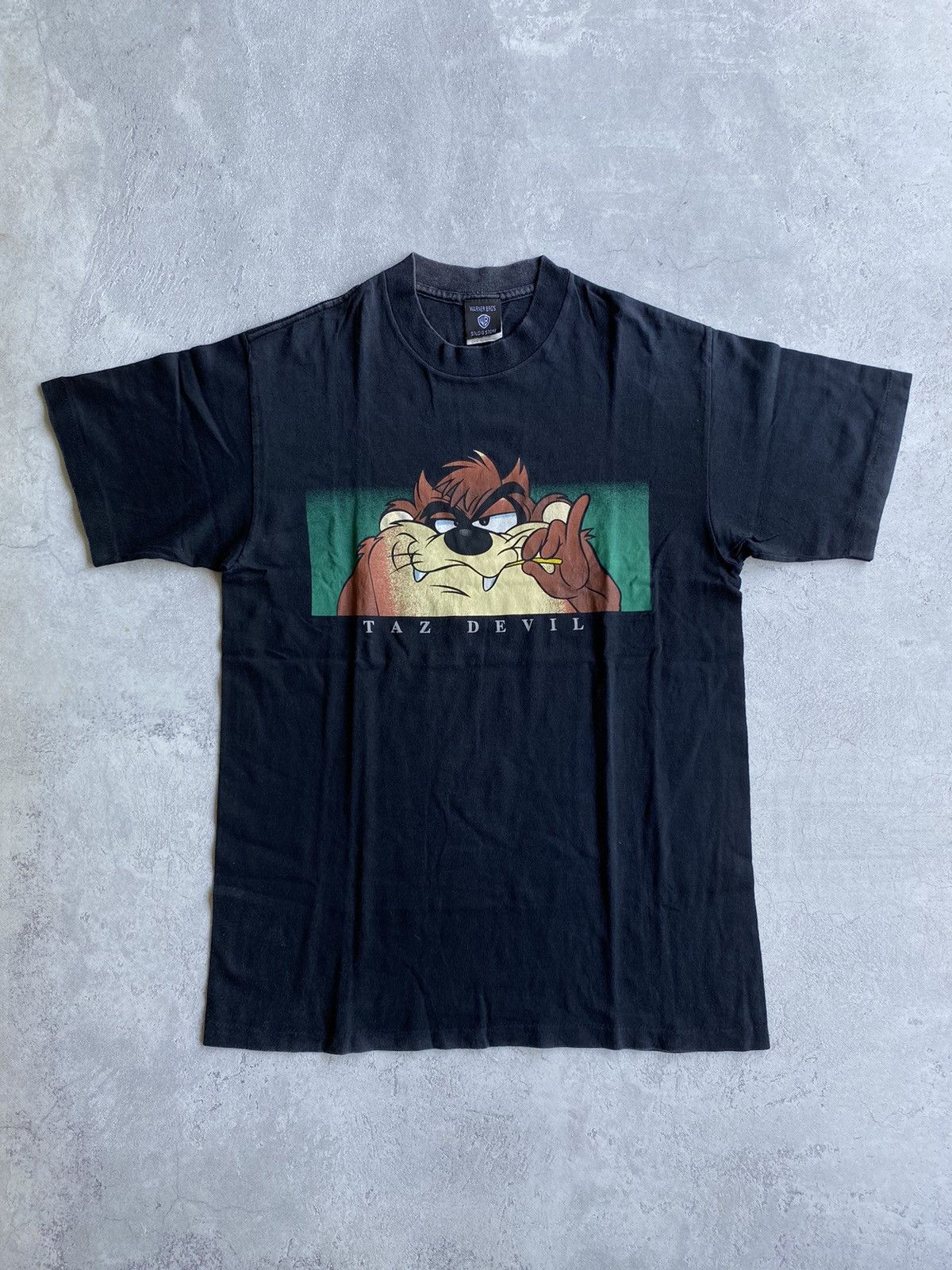 Vintage Vintage Taz Devil Warner Bros Shirt Size US M / EU 48-50 / 2 - 1 Thumbnail