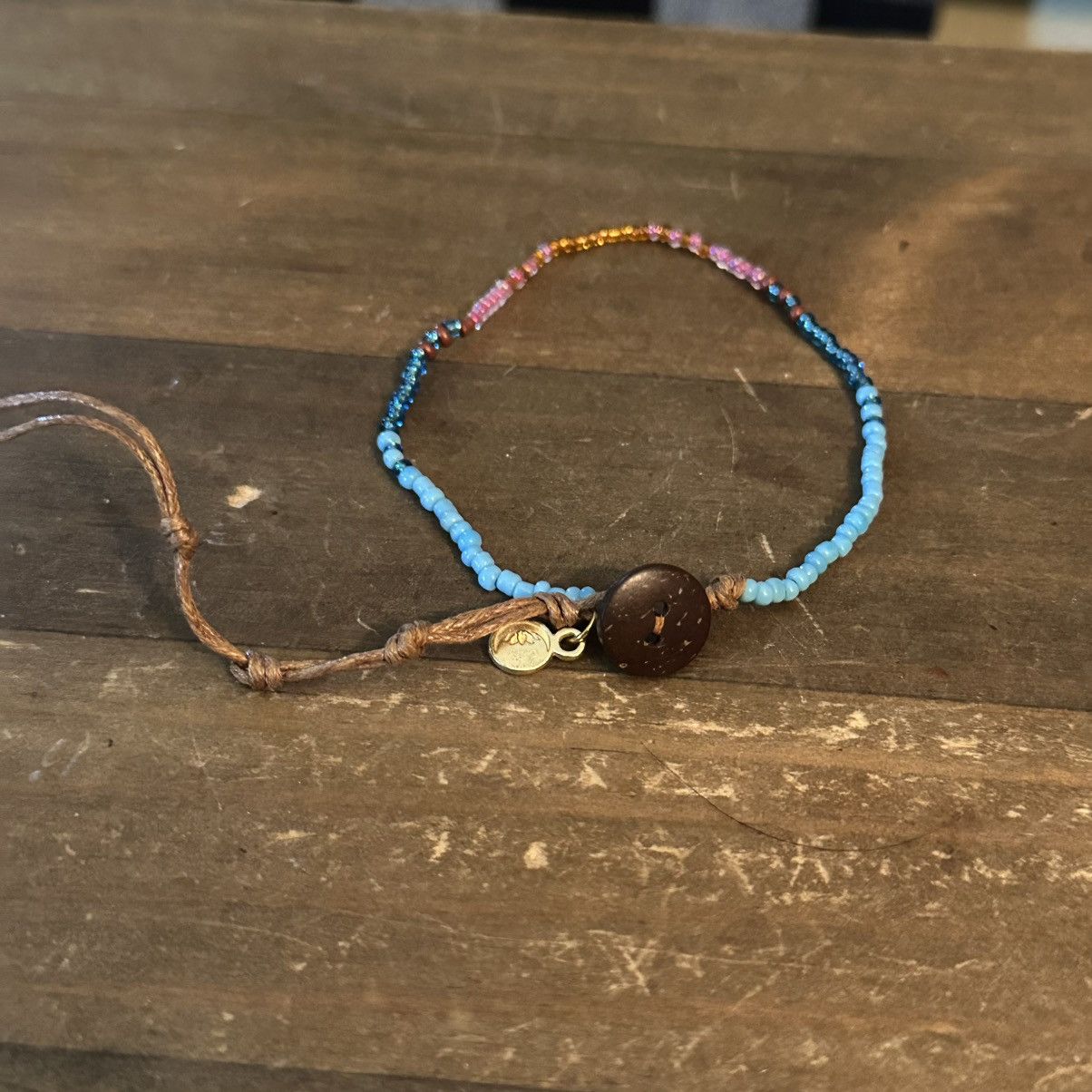 Other Lotus and Luna multicolor seed bead bracelet/anklet Size ONE SIZE - 2 Thumbnail