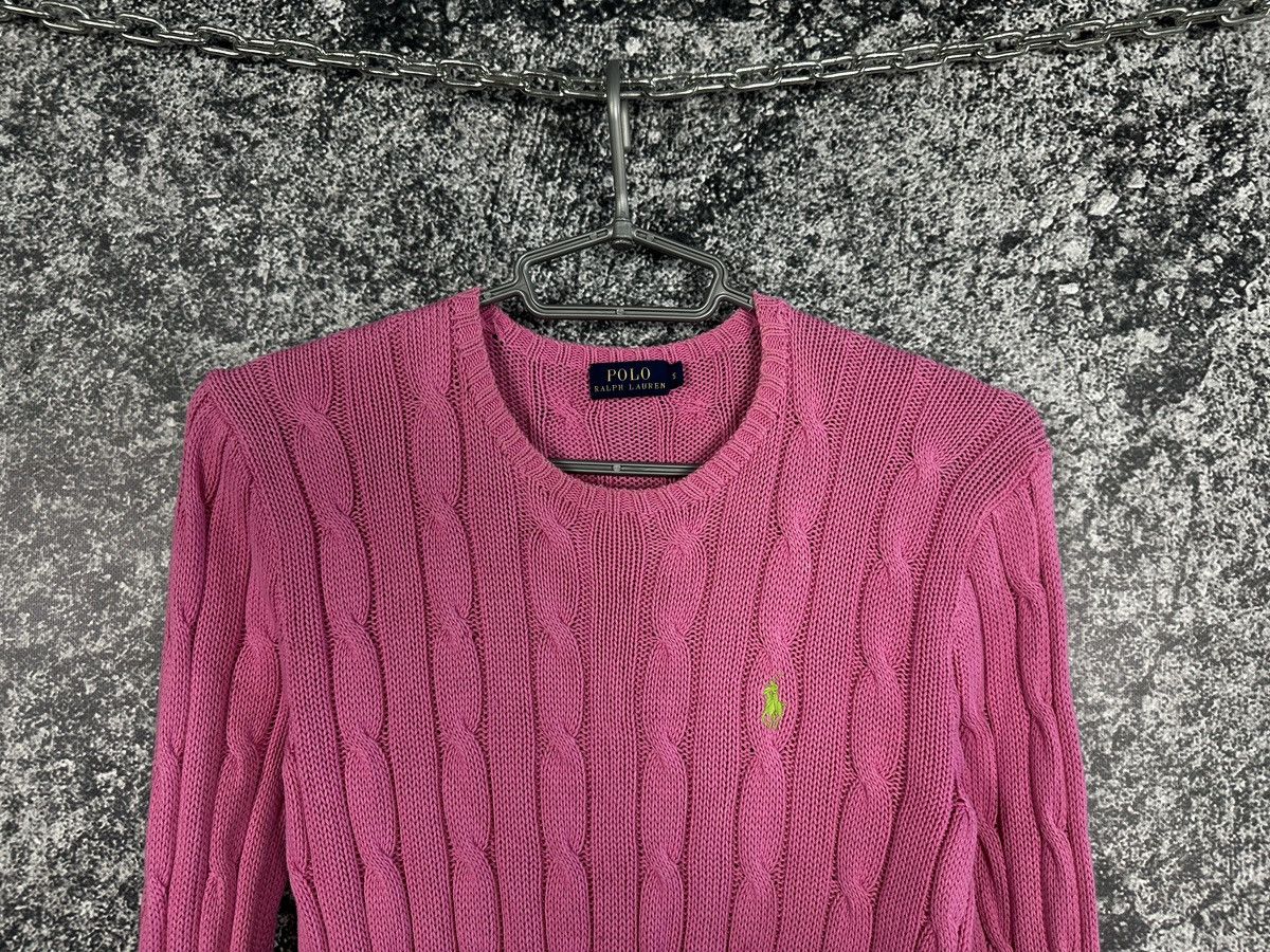Polo Ralph Lauren Women’s Polo Ralph Lauren Cable Knit Sweater Pullover Size S Size S / US 4 / IT 40 - 2 Thumbnail