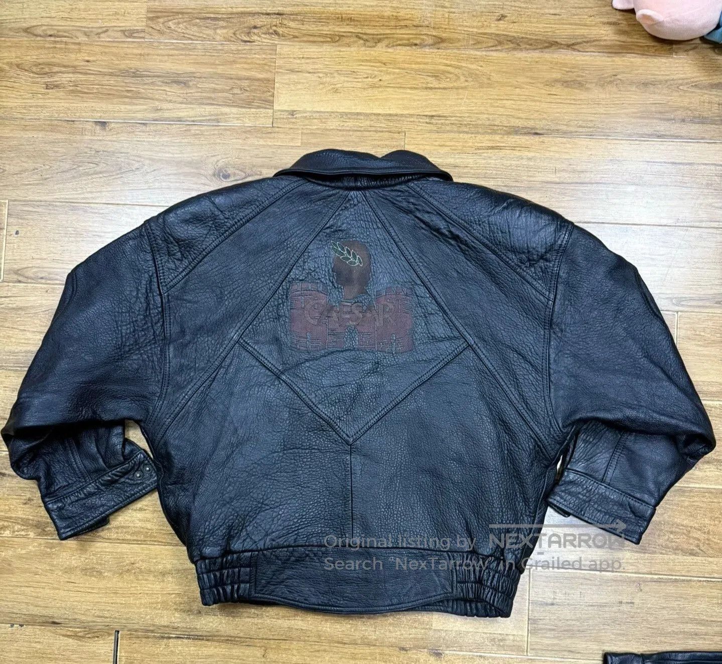VINNY's Vintage Wind Armor Leather Jacket. Size US M / EU 48-50 / 2 - 2 Thumbnail