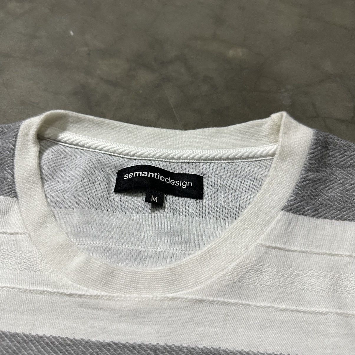 semanticdesign SEMANTIC DESIGN STRIPED T-SHIRT Size US M / EU 48-50 / 2 - 4 Thumbnail